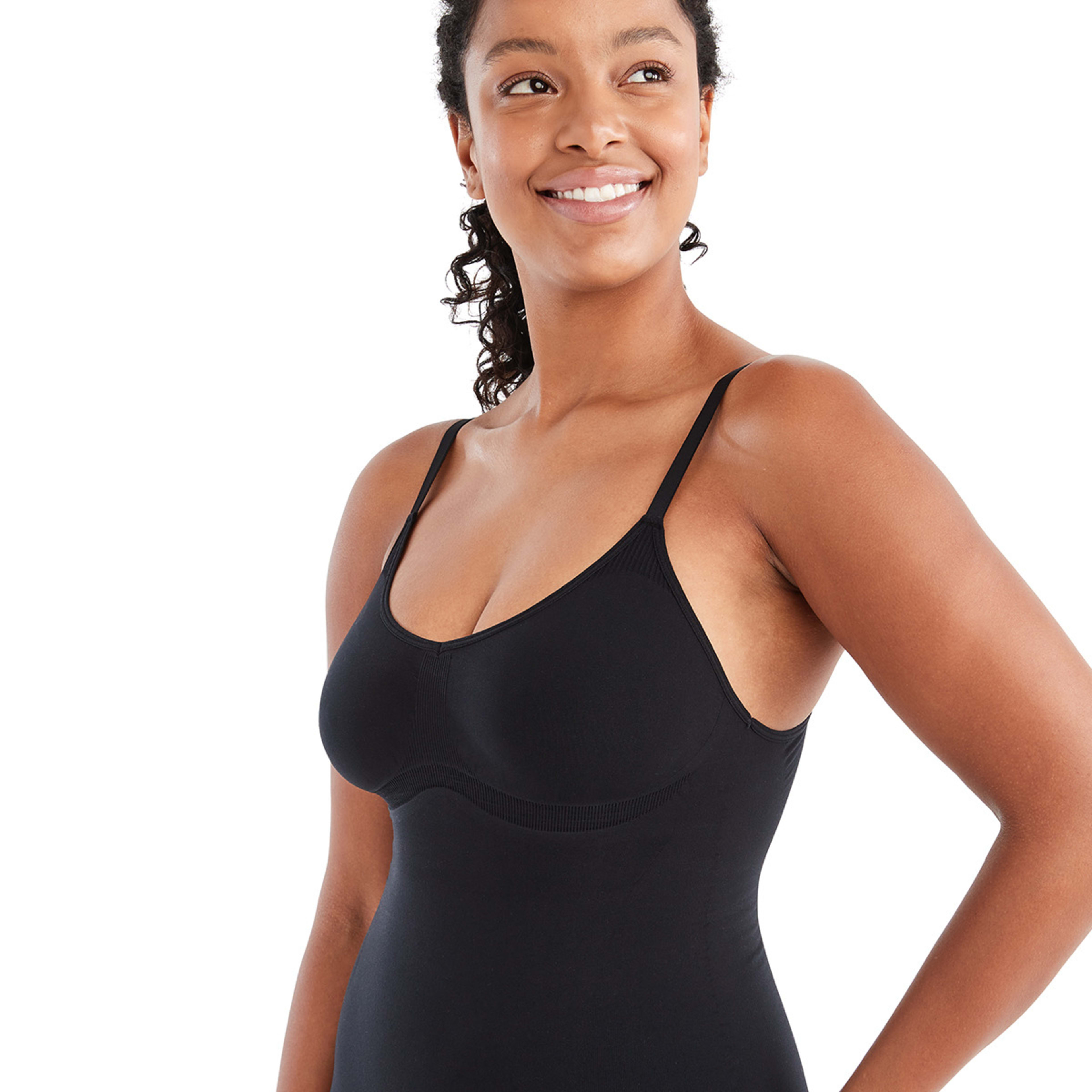 5 Longline Seamfree Bodysuit Black, 5 of 8