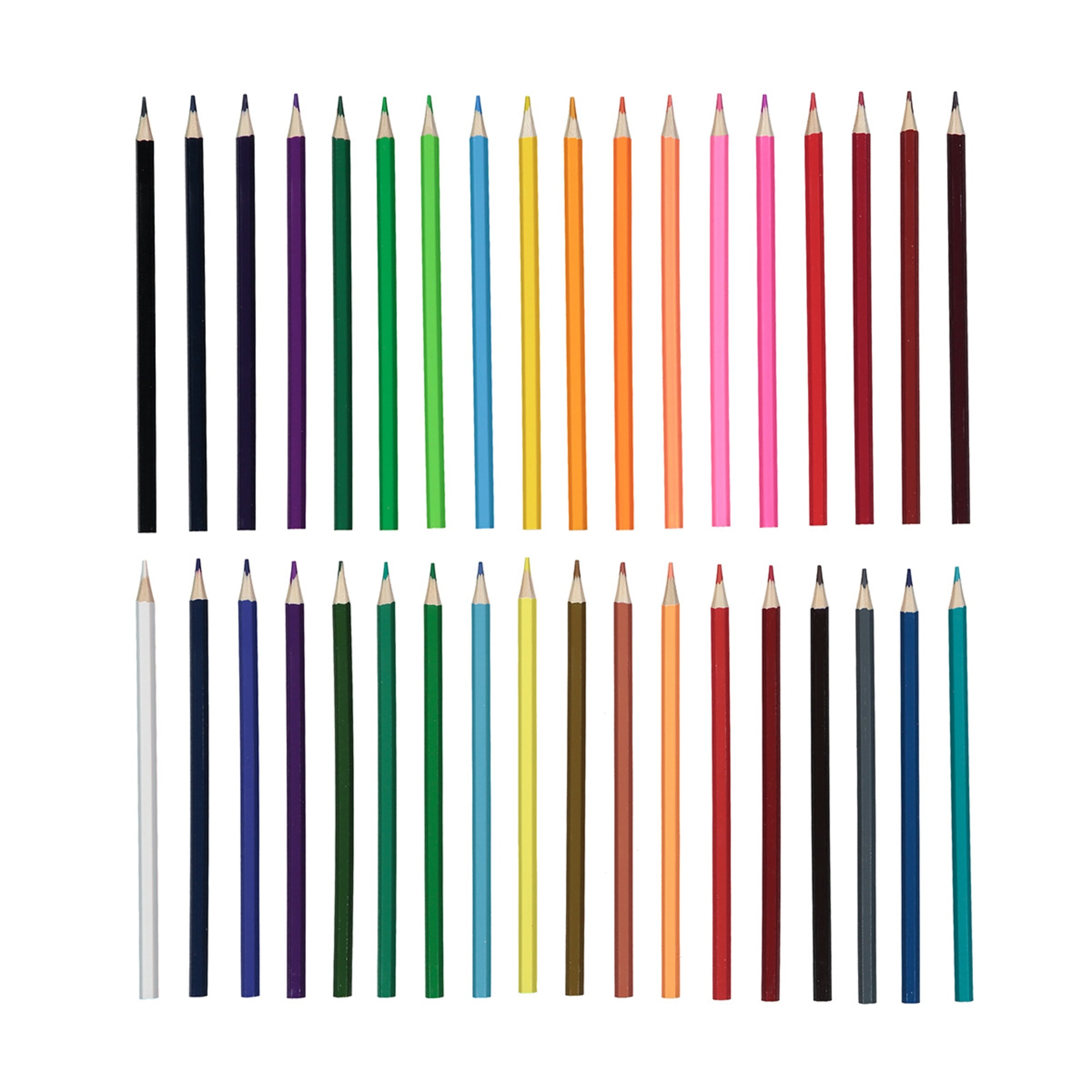 36 Pack Colour Pencils Kmart