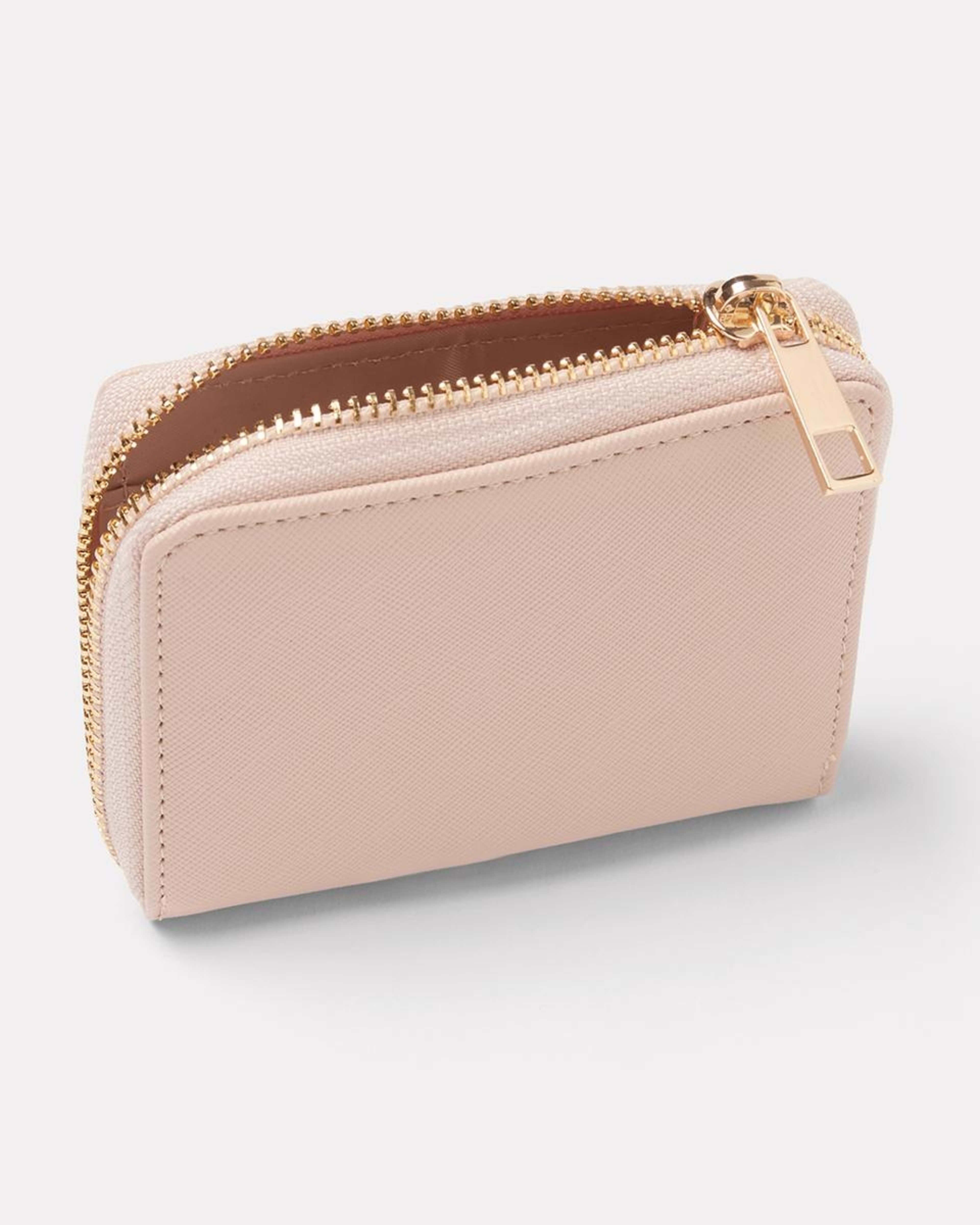 4 Zip Around Purse Rose Pink, 4 of 4