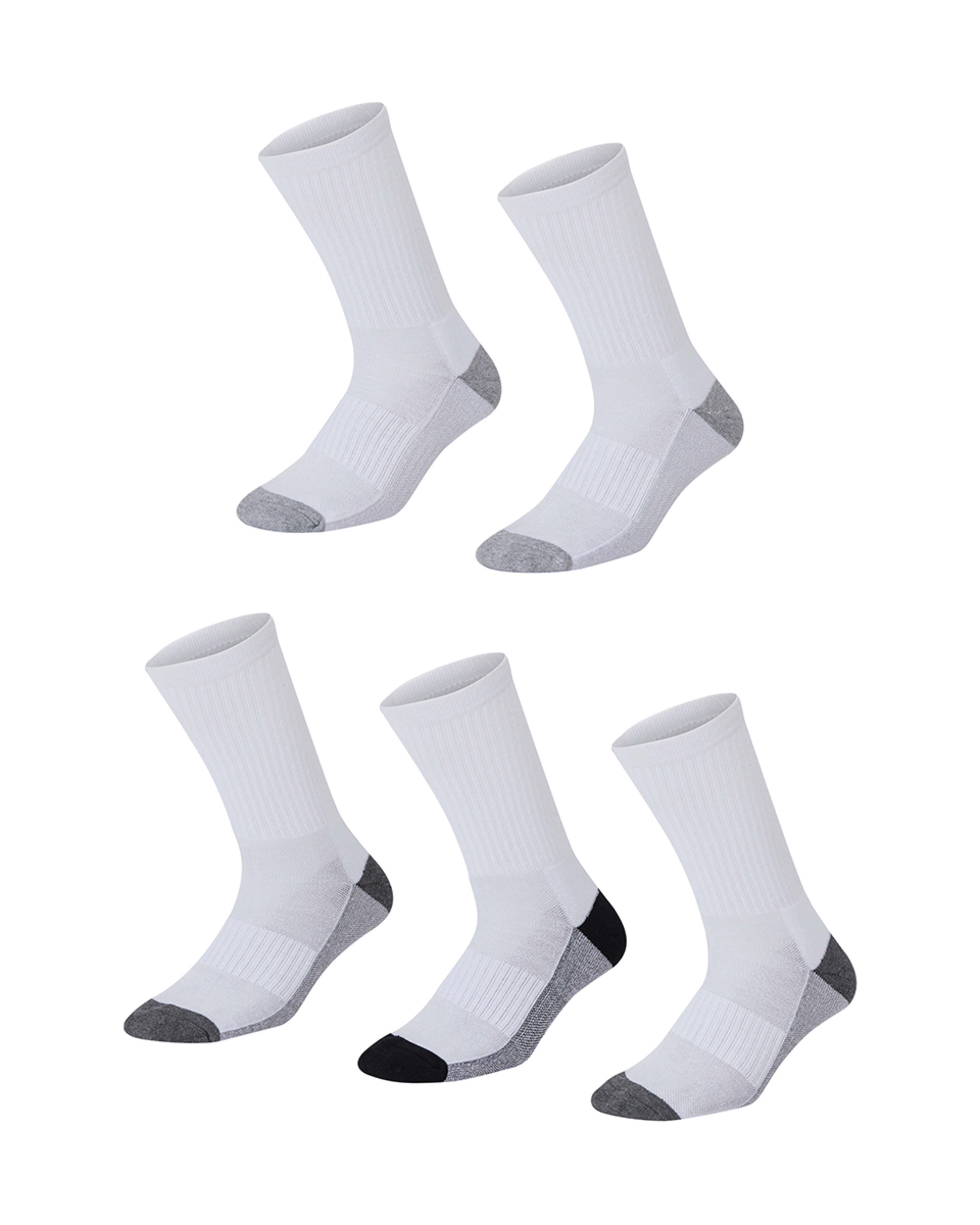 5 Pack Super Tough Crew Socks - Kmart