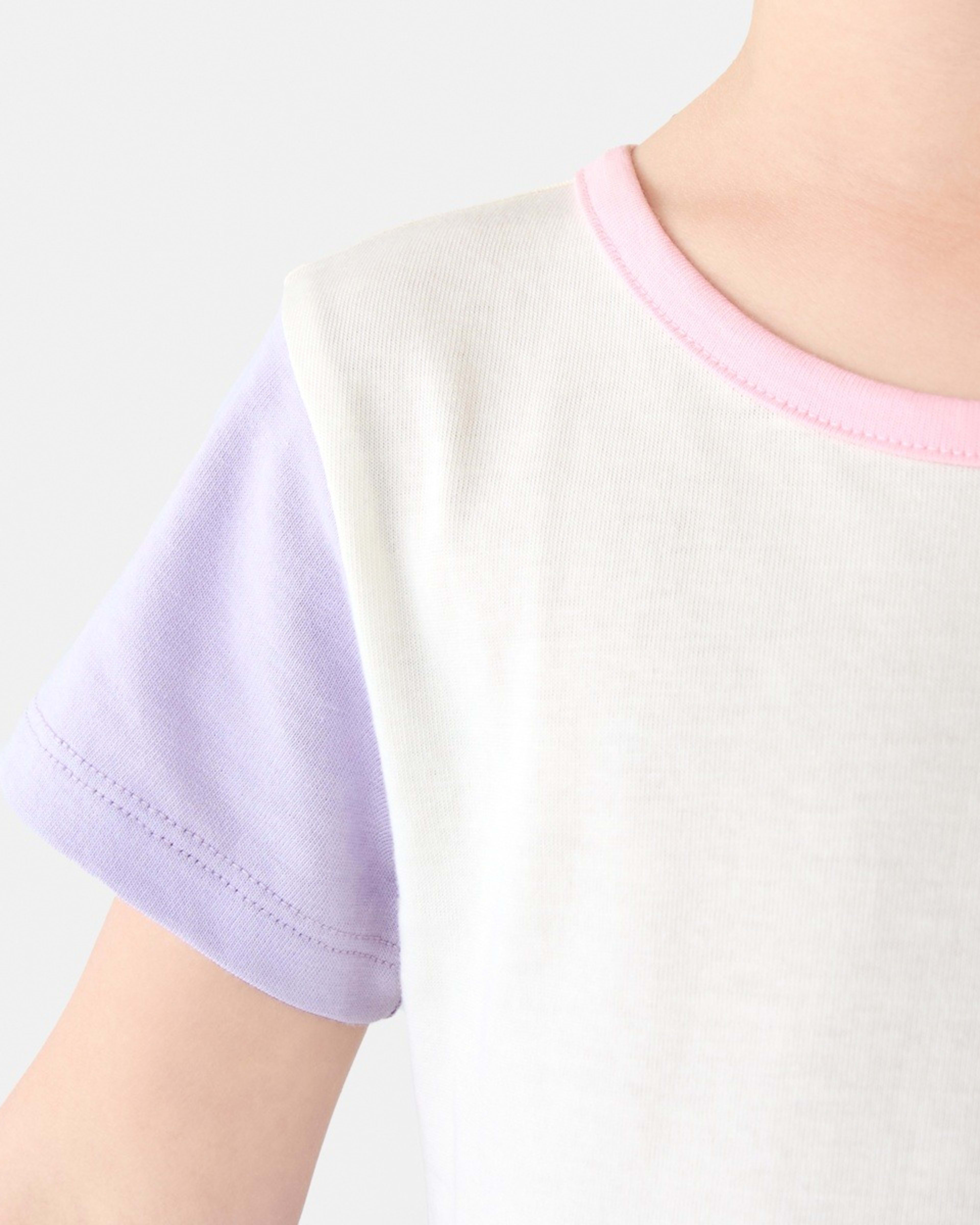4 Short Sleeve Colour Block Jersey Dress Col Block, 4 of 10