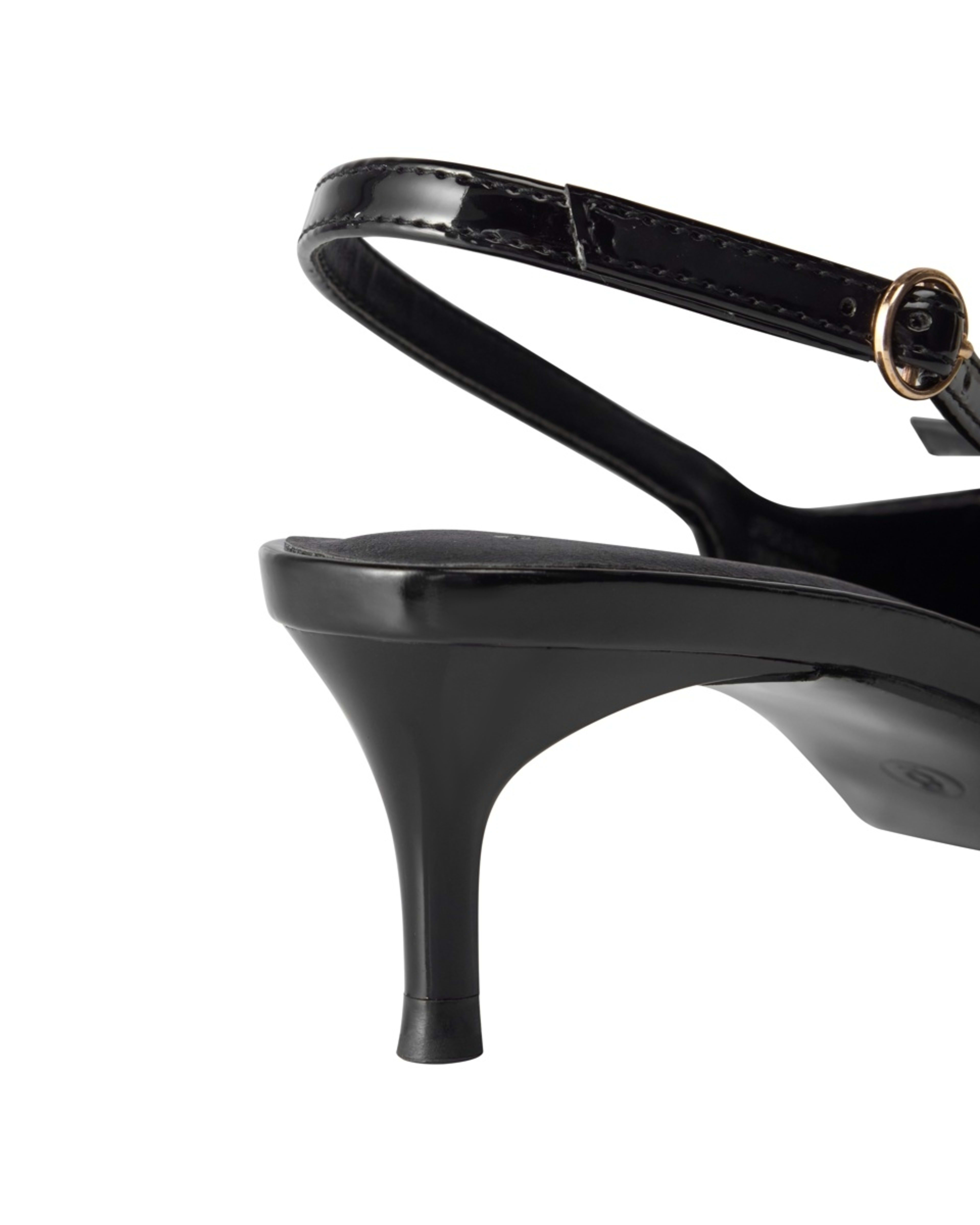 5 Slingback Kitten Heels Black, 5 of 5