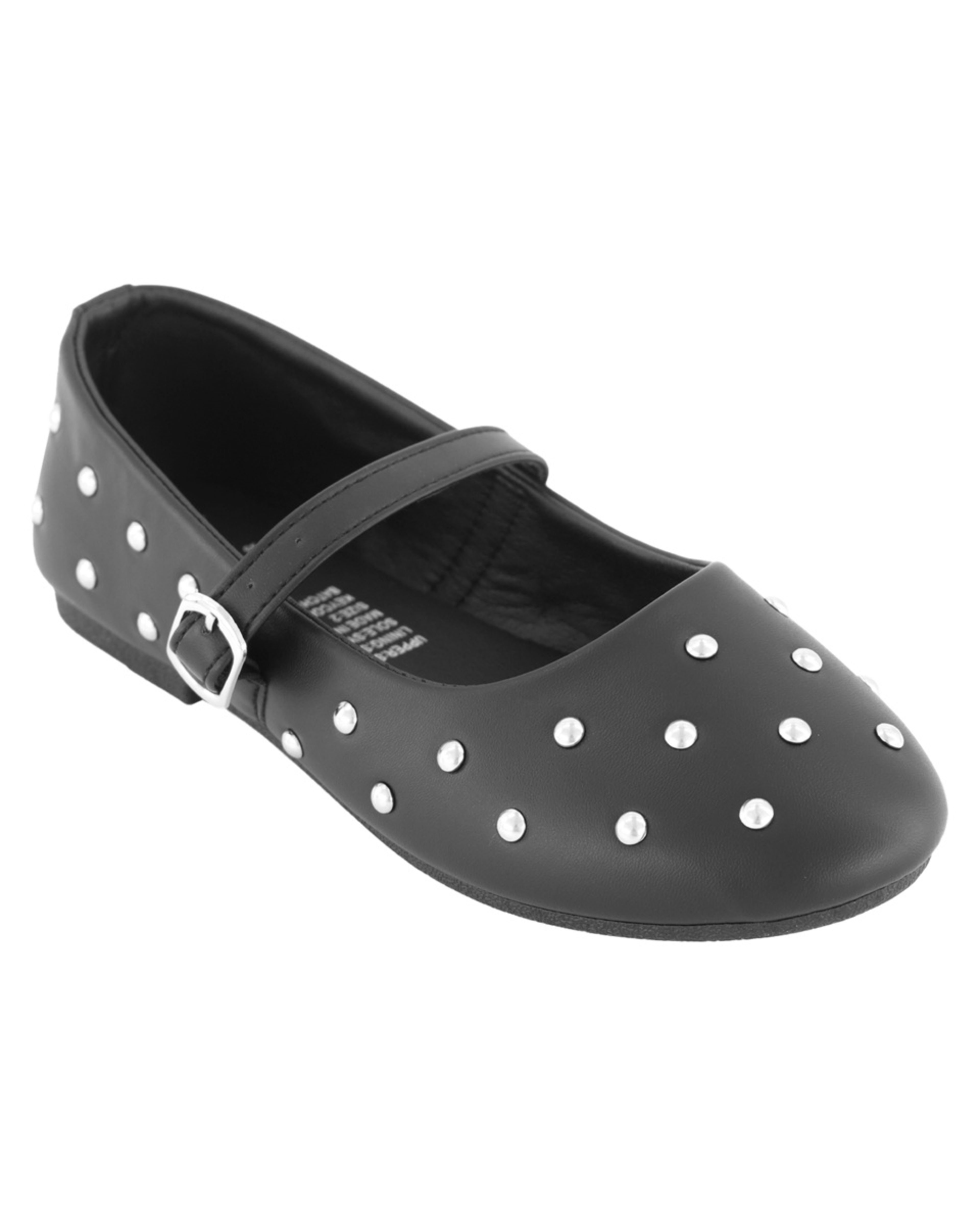 1 Senior Stud Flats Black, 1 of 5