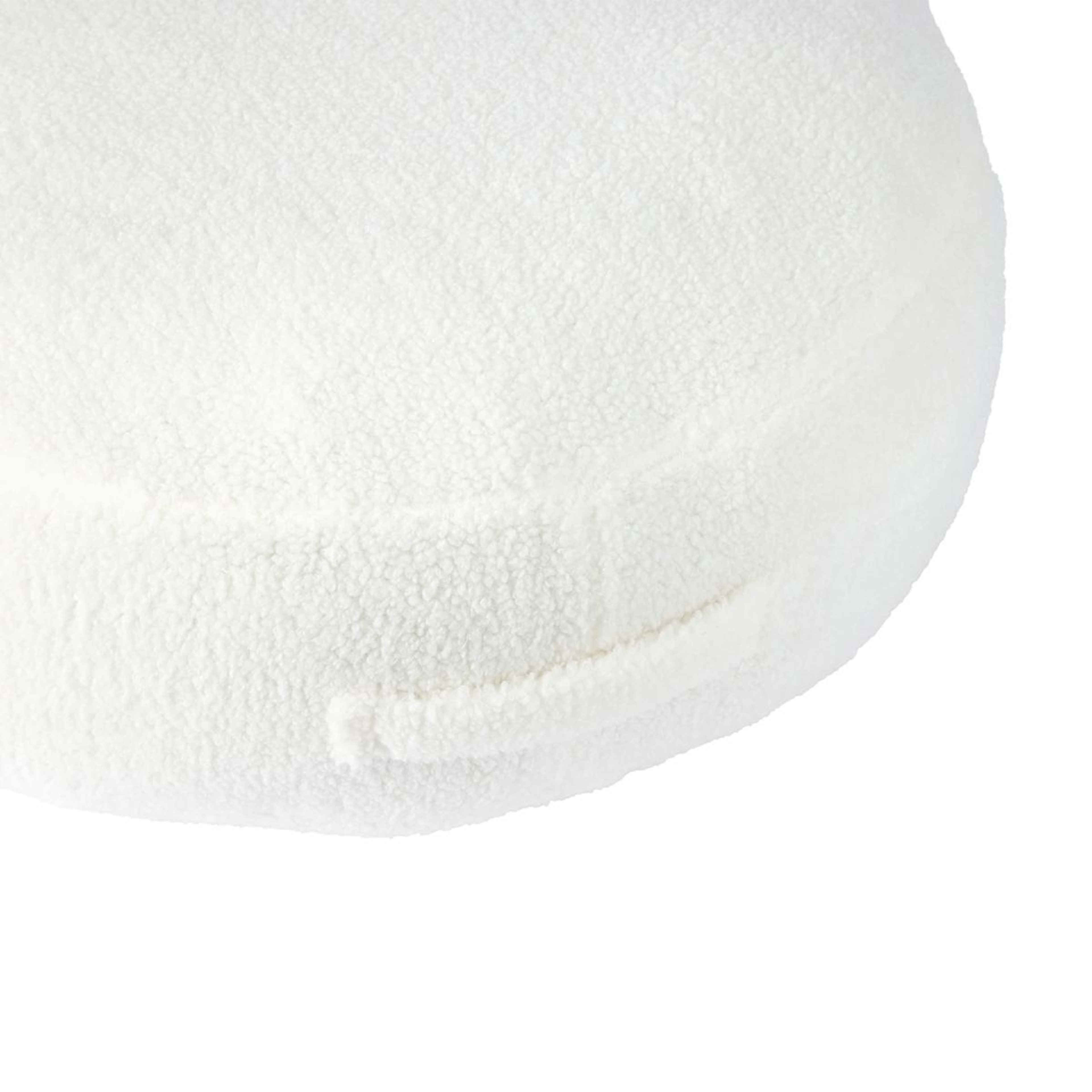5 Boucle Floor Cushion - White, 5 of 6
