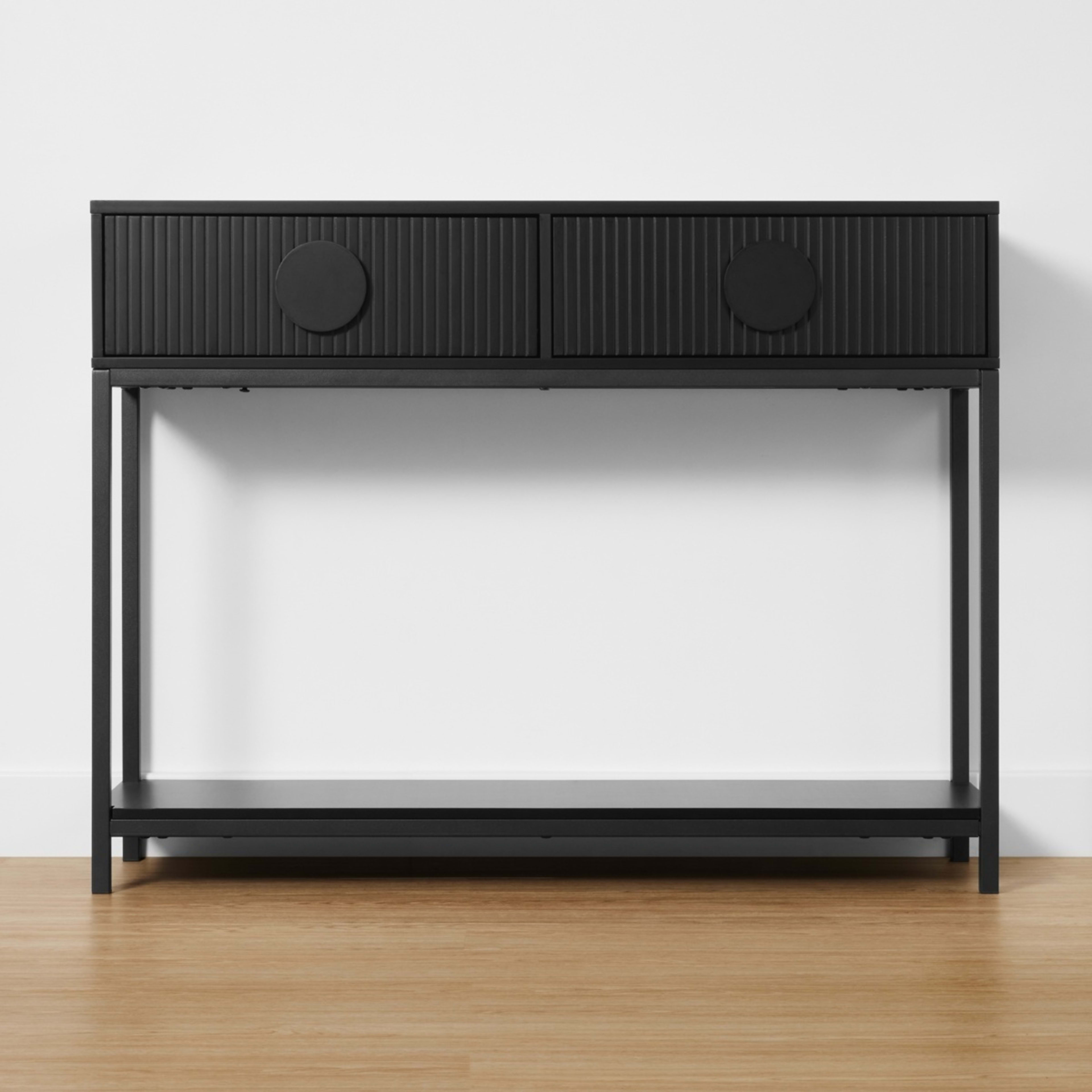 3 Stevie Hall Table - Black, 3 of 10
