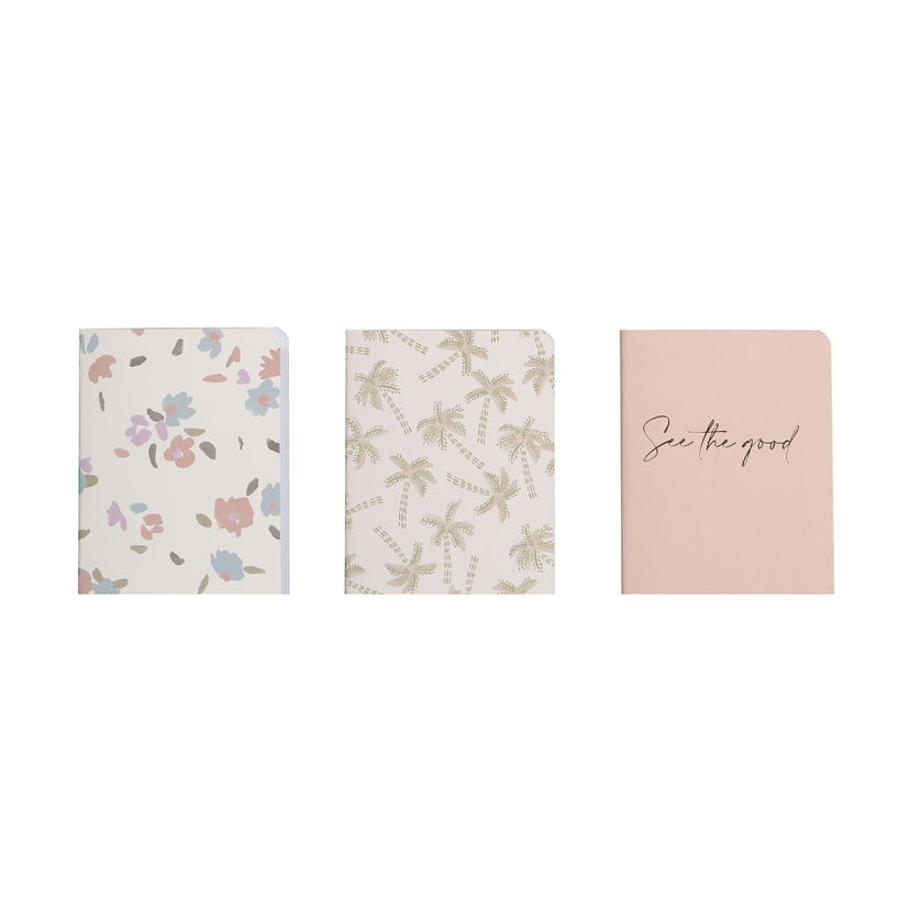 3 Pack A6 Notebooks Kmart