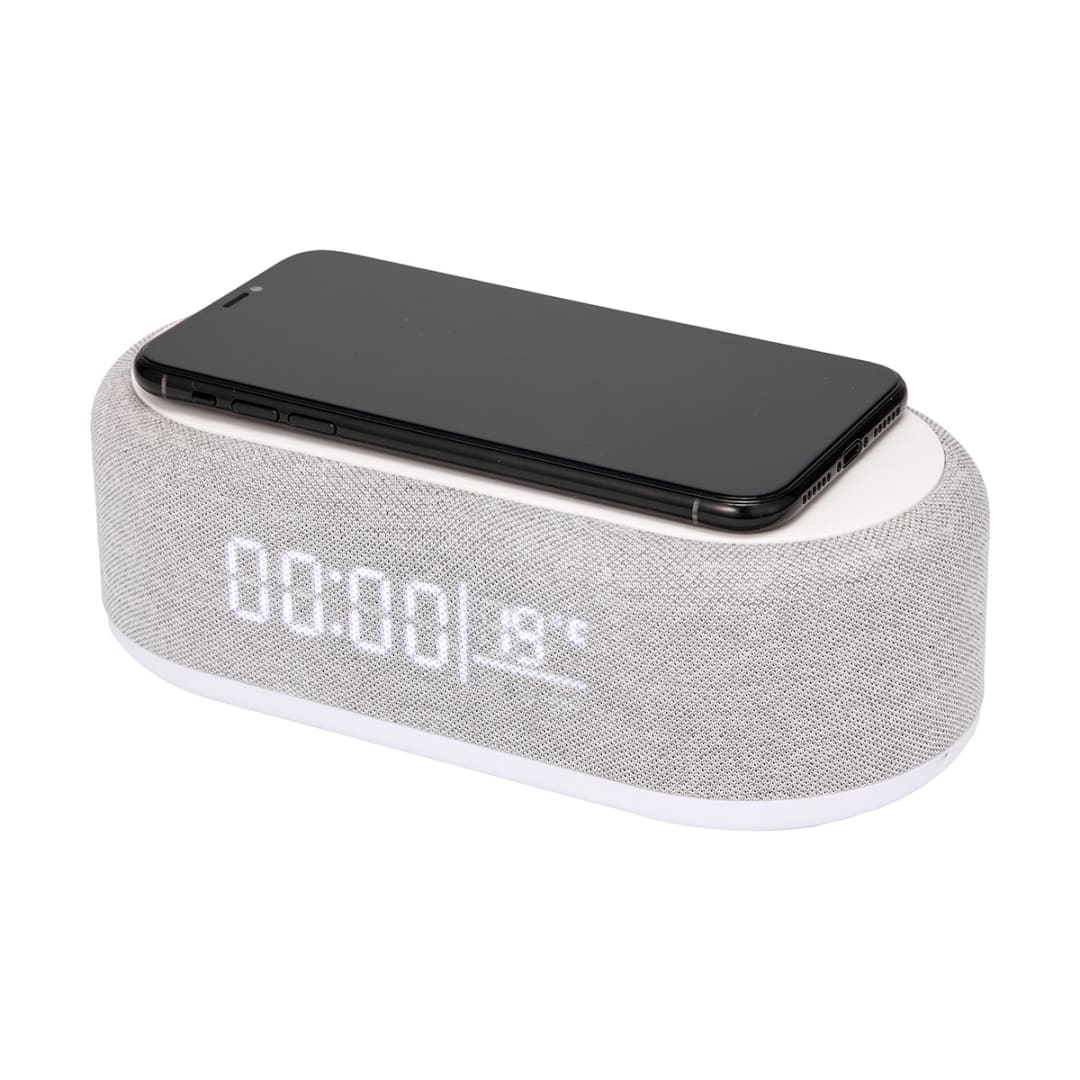 Alarm Clock with Wireless Charger Kmart