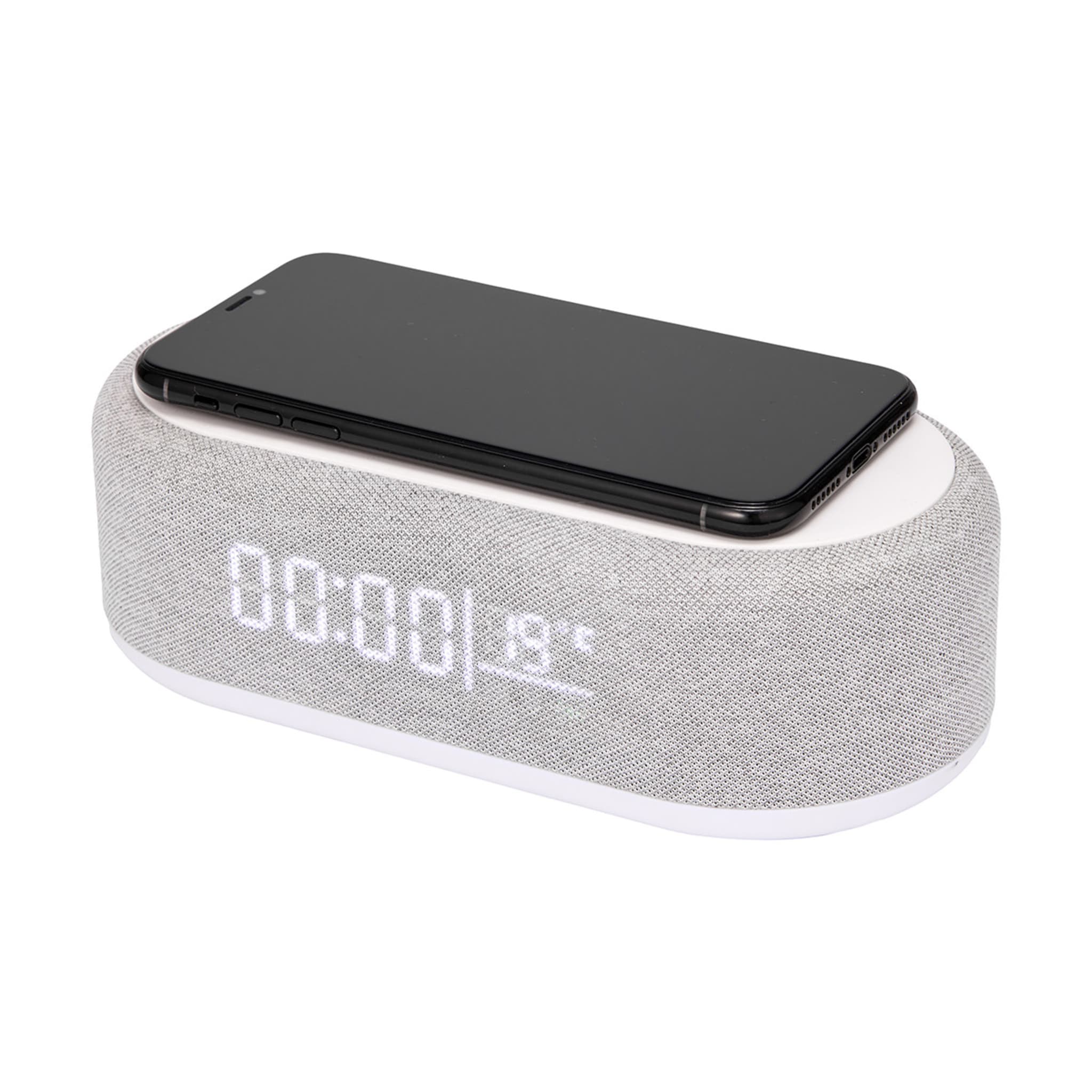 Alarm Clock with Wireless Charger Kmart