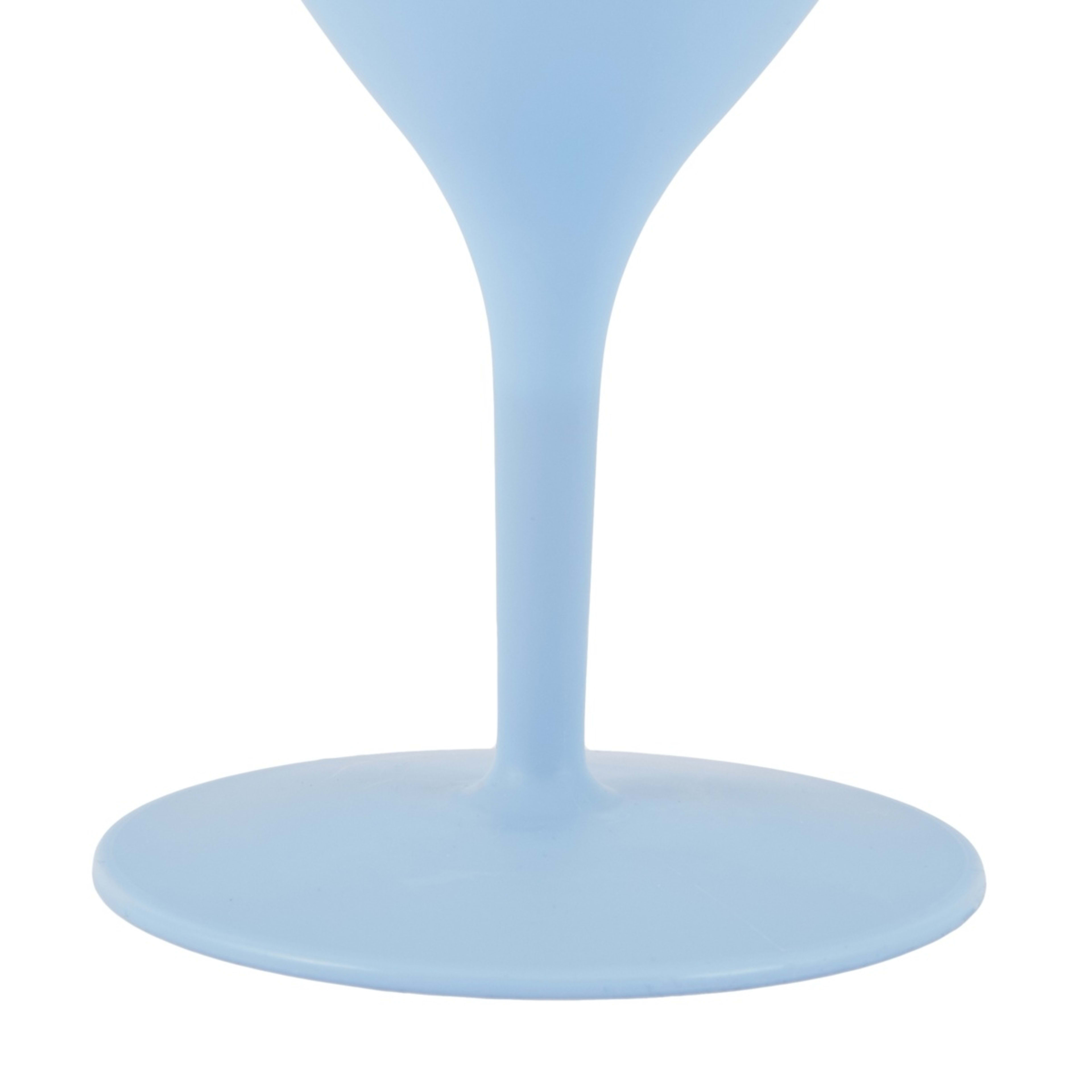 4 6 Piece Reusable Coloured Wine Cups, 4 of 5