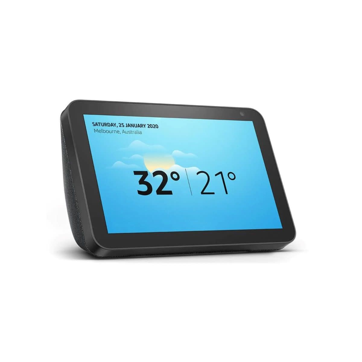 Echo Show 8 Gen2 HD Smart Display Charcoal Kmart