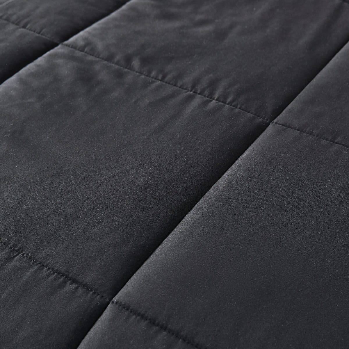 Reversible Comforter Set Queen Bed, Black Kmart