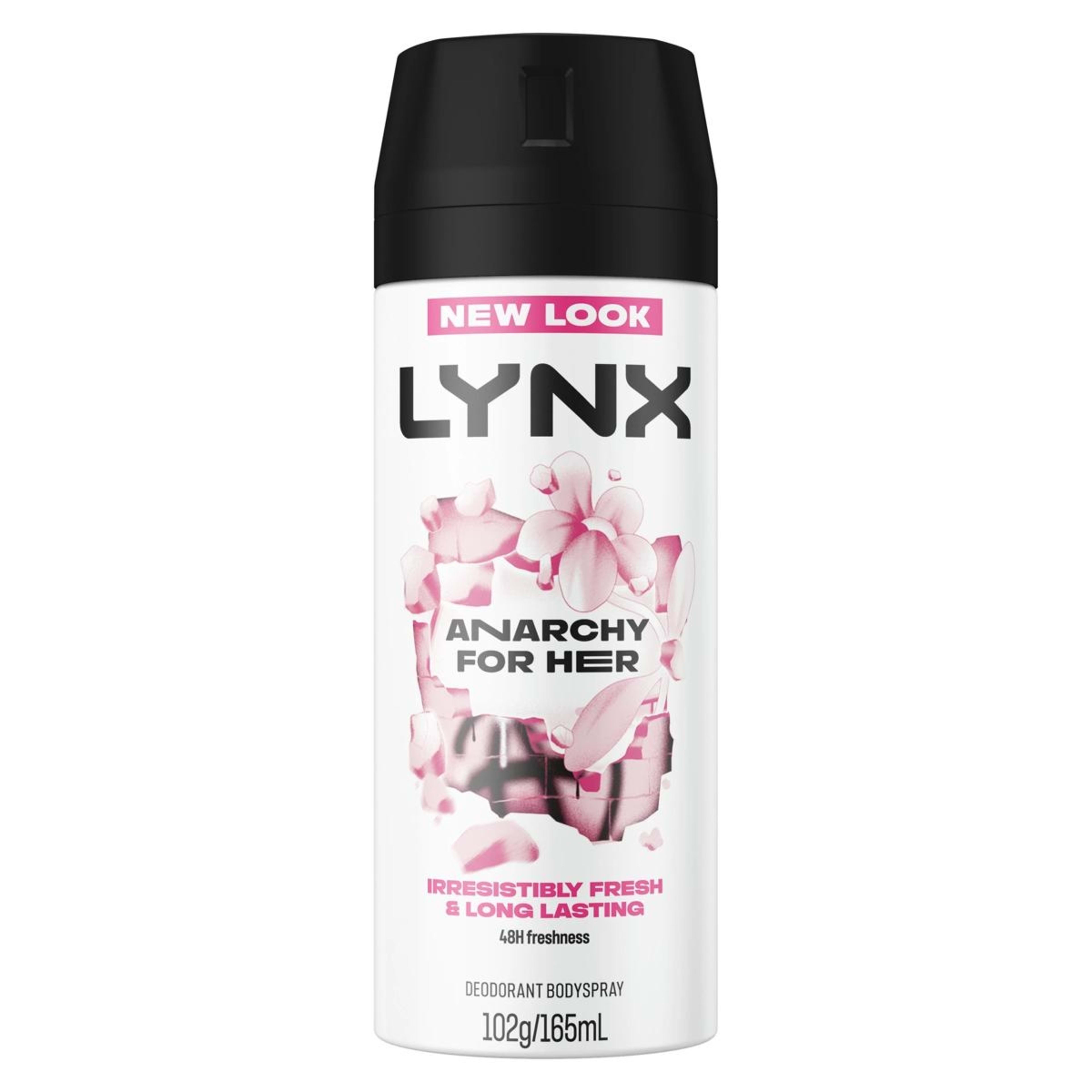 1 LYNX Anarchy For Her Deodorant Bodyspray - Rose and Bergamot Scented, 1 of 7