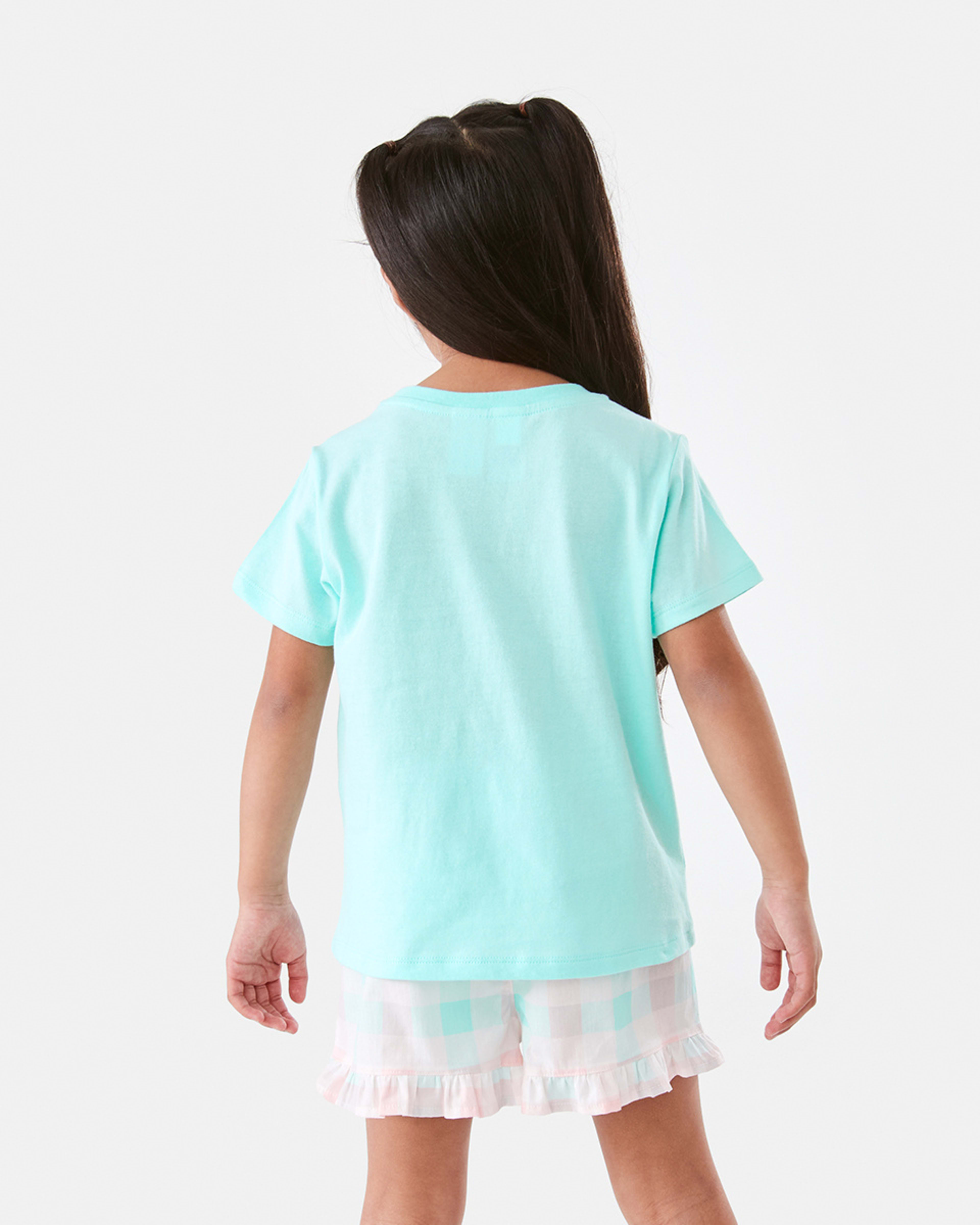 2 Knit Woven Pyjama Set Bluunicorn, 2 of 10