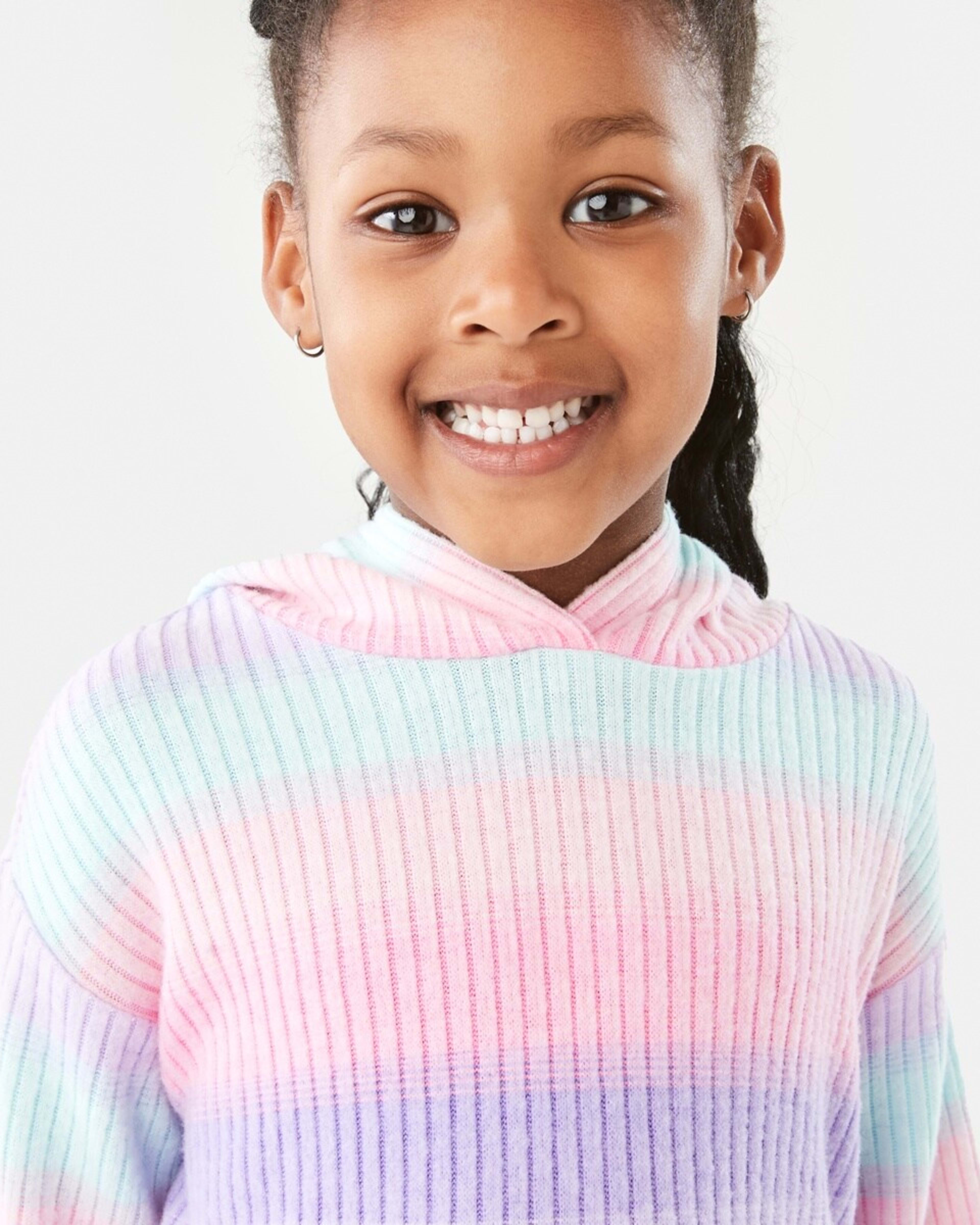 3 Brushed Hooded T-shirt Stripes, 3 of 9
