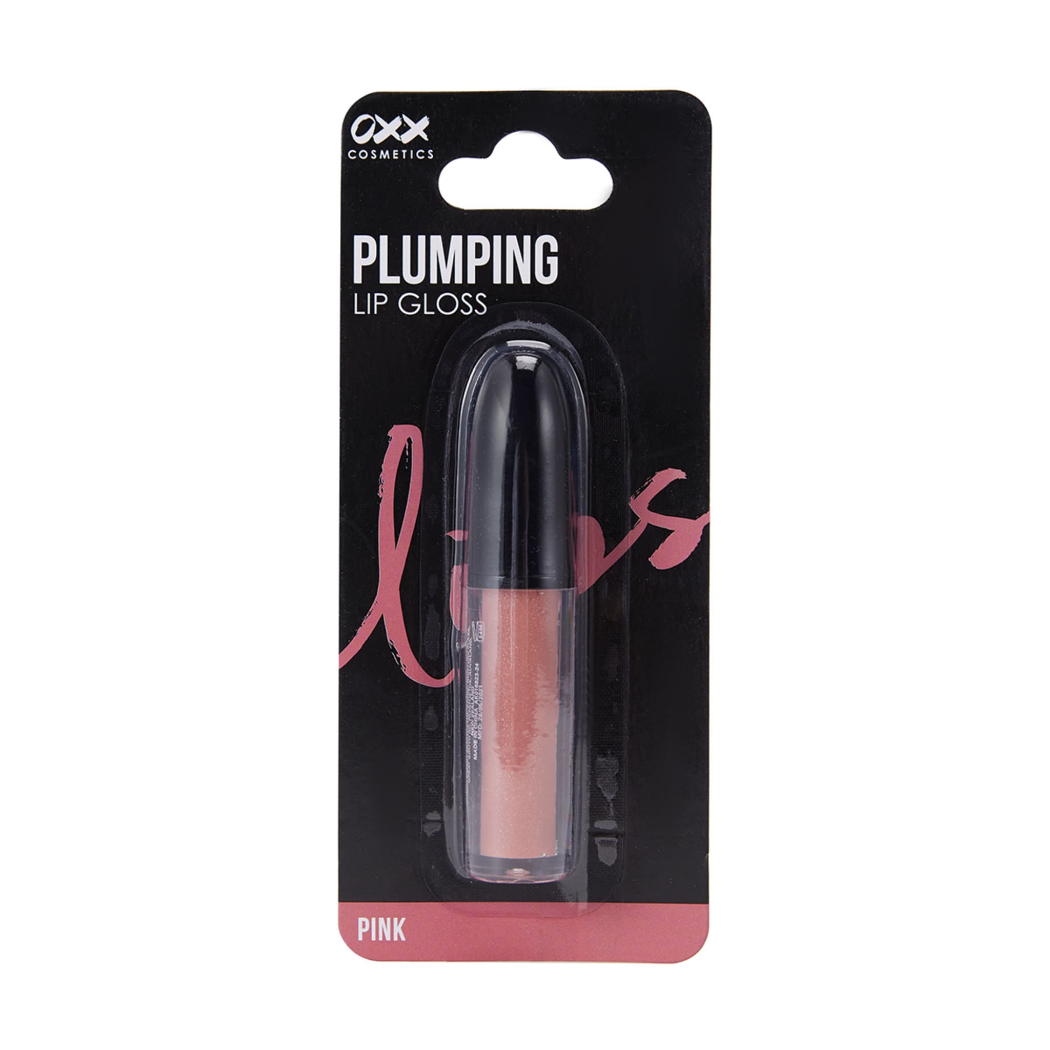 OXX Cosmetics Plumping Lip Gloss Pink Kmart