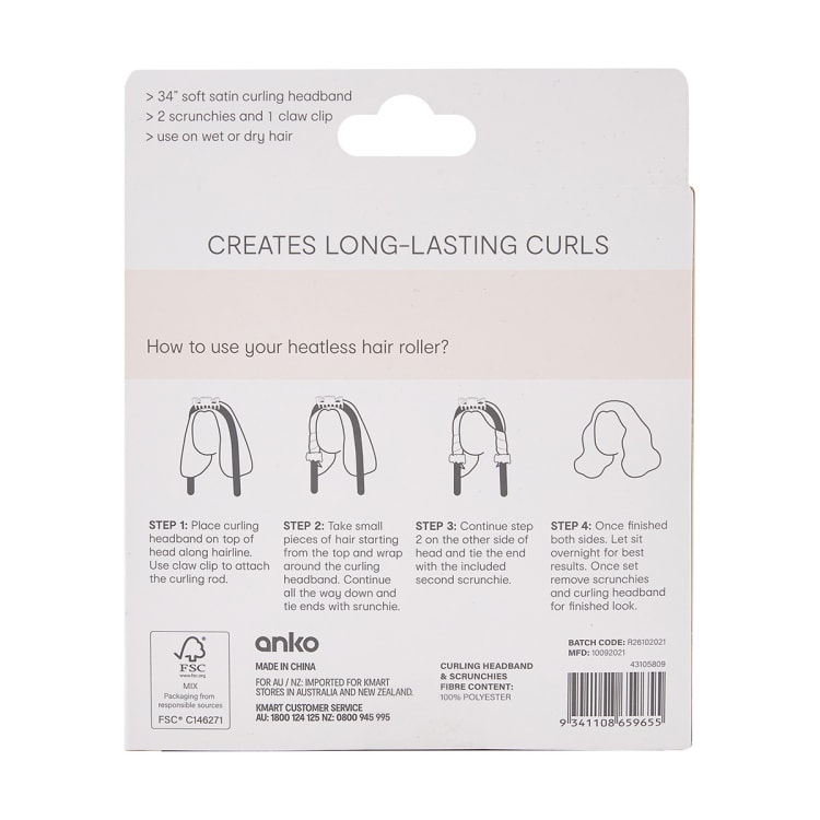 Heatless Hair Roller Kmart