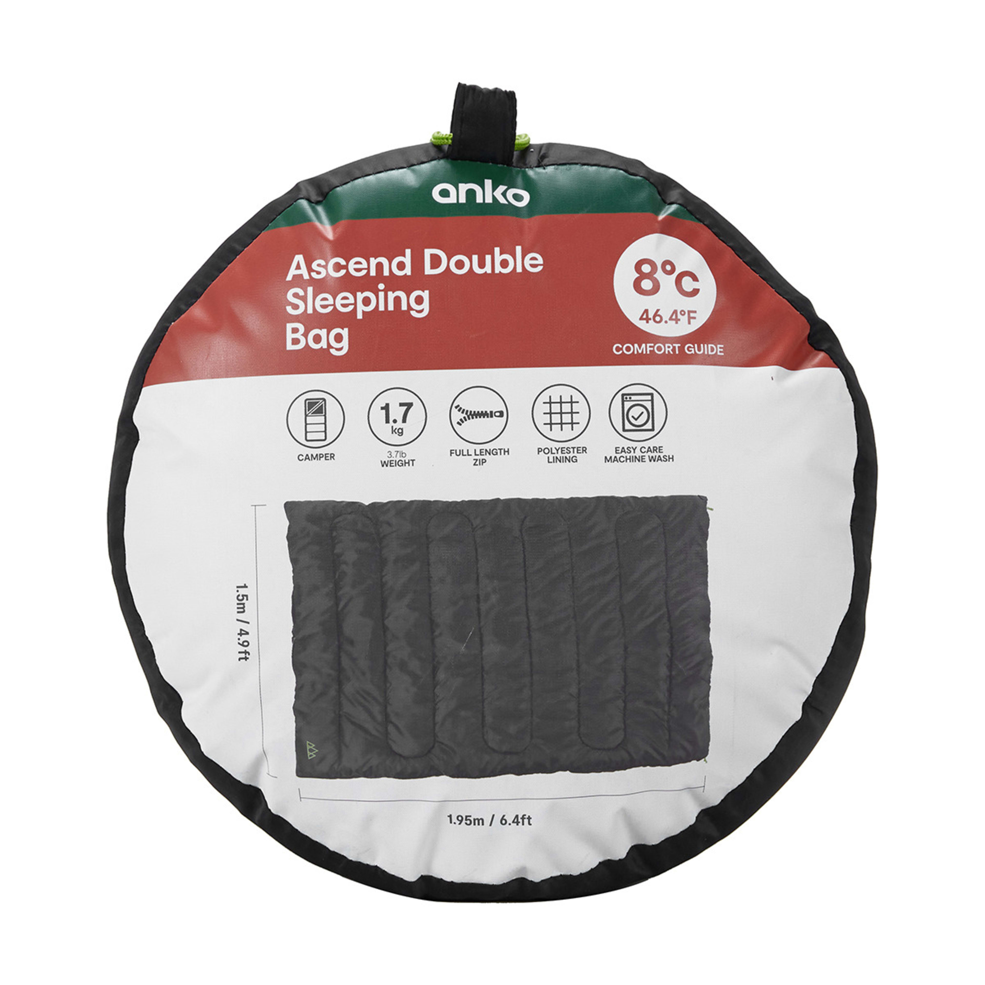 Ascend Double Camper Sleeping Bag Kmart NZ