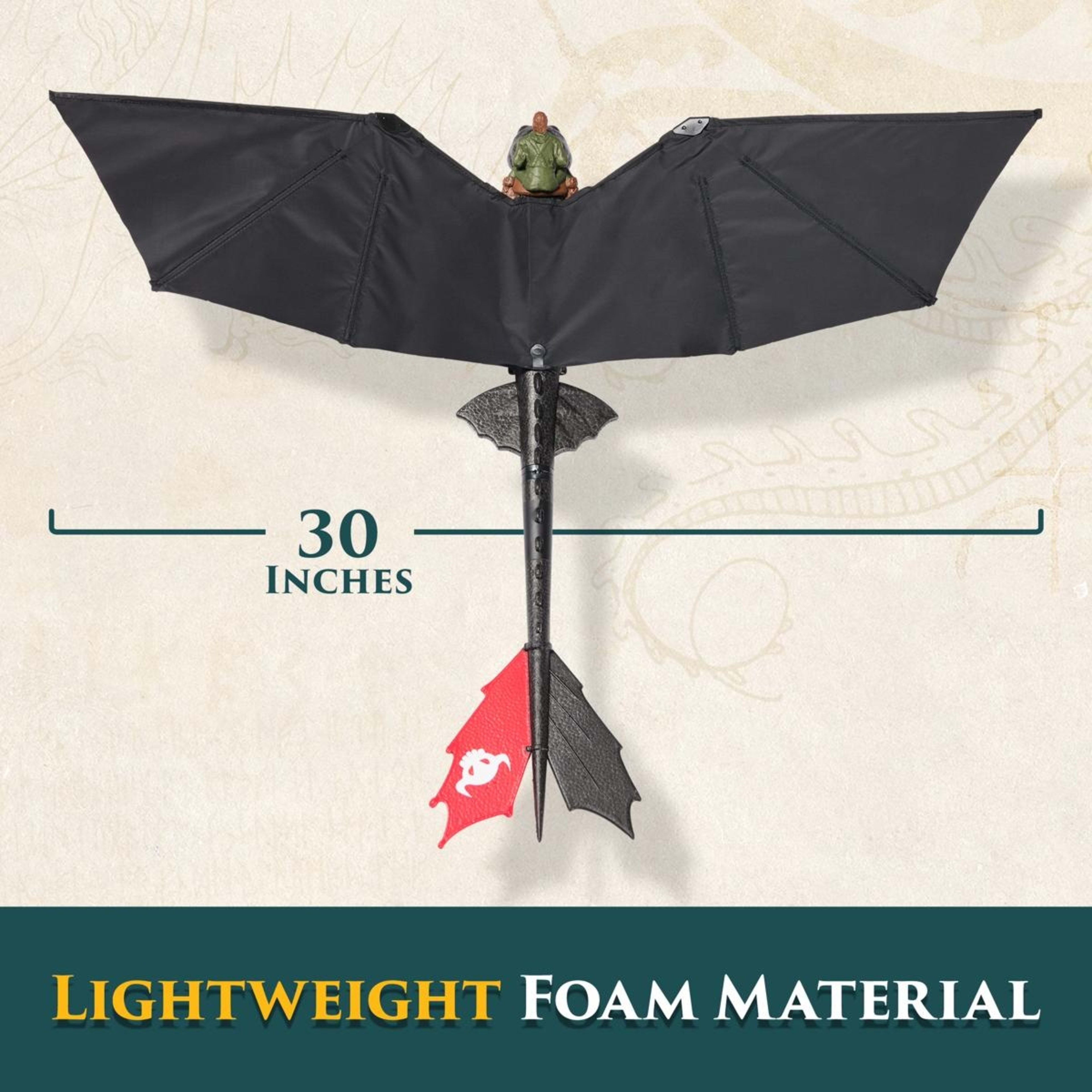 4 How To Train Your Dragon Real Flying Remote Control Toothless Action Figure, 4 of 10