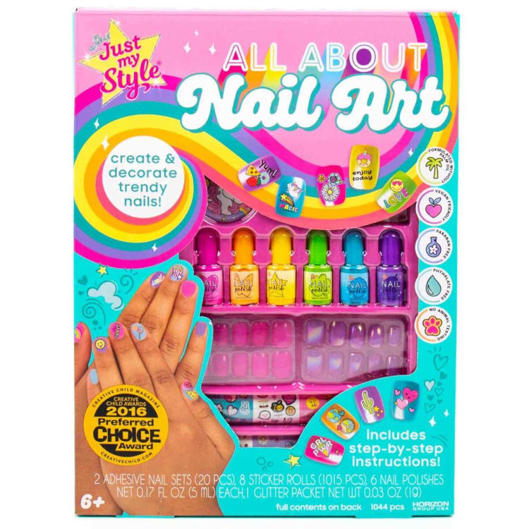 Just My Style All About Nail Art Kit - Kmart - Just My Style All About Nail Art