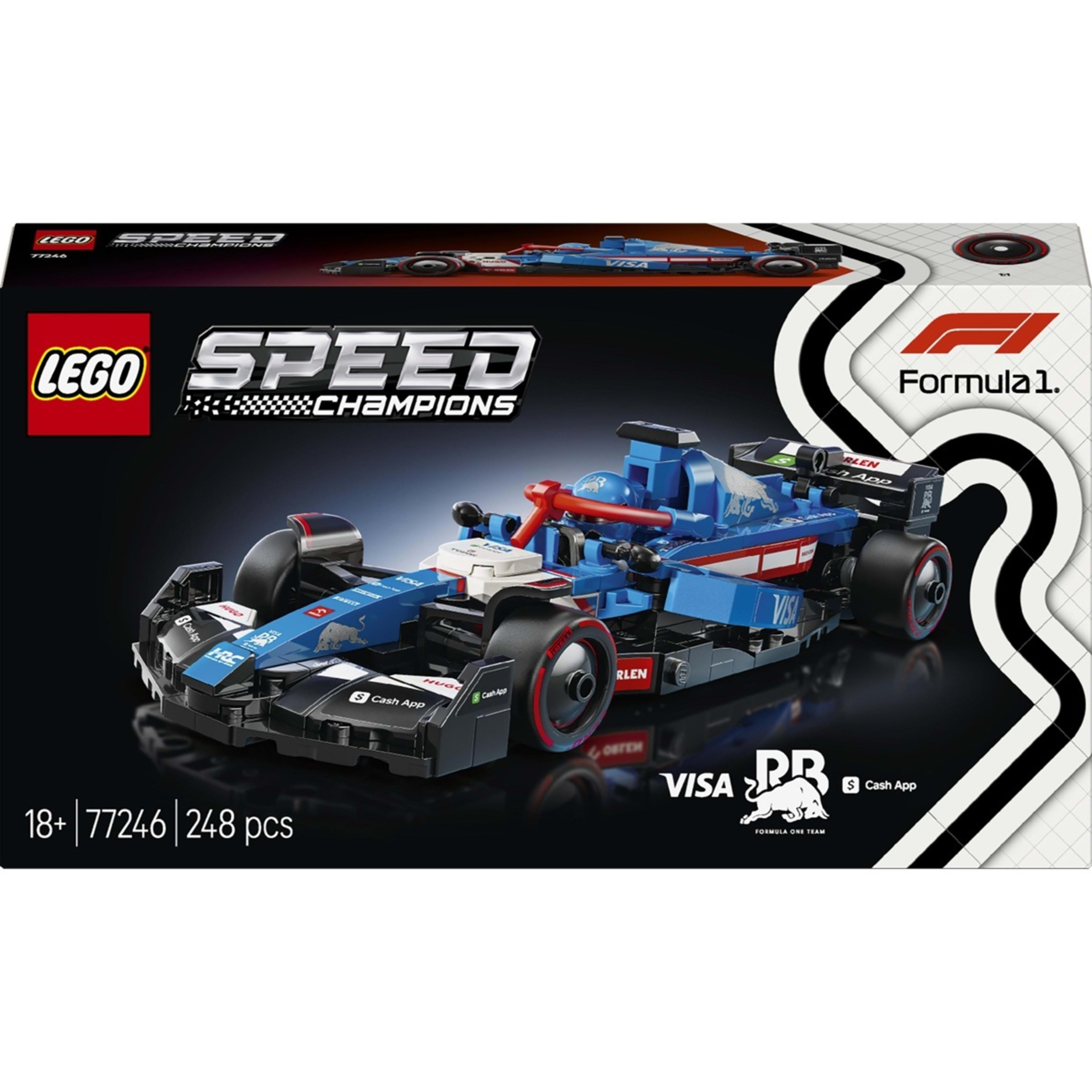 1 LEGO Speed Champions Visa Cash App RB VCARB 01 F1 Race Car 77246, 1 of 10