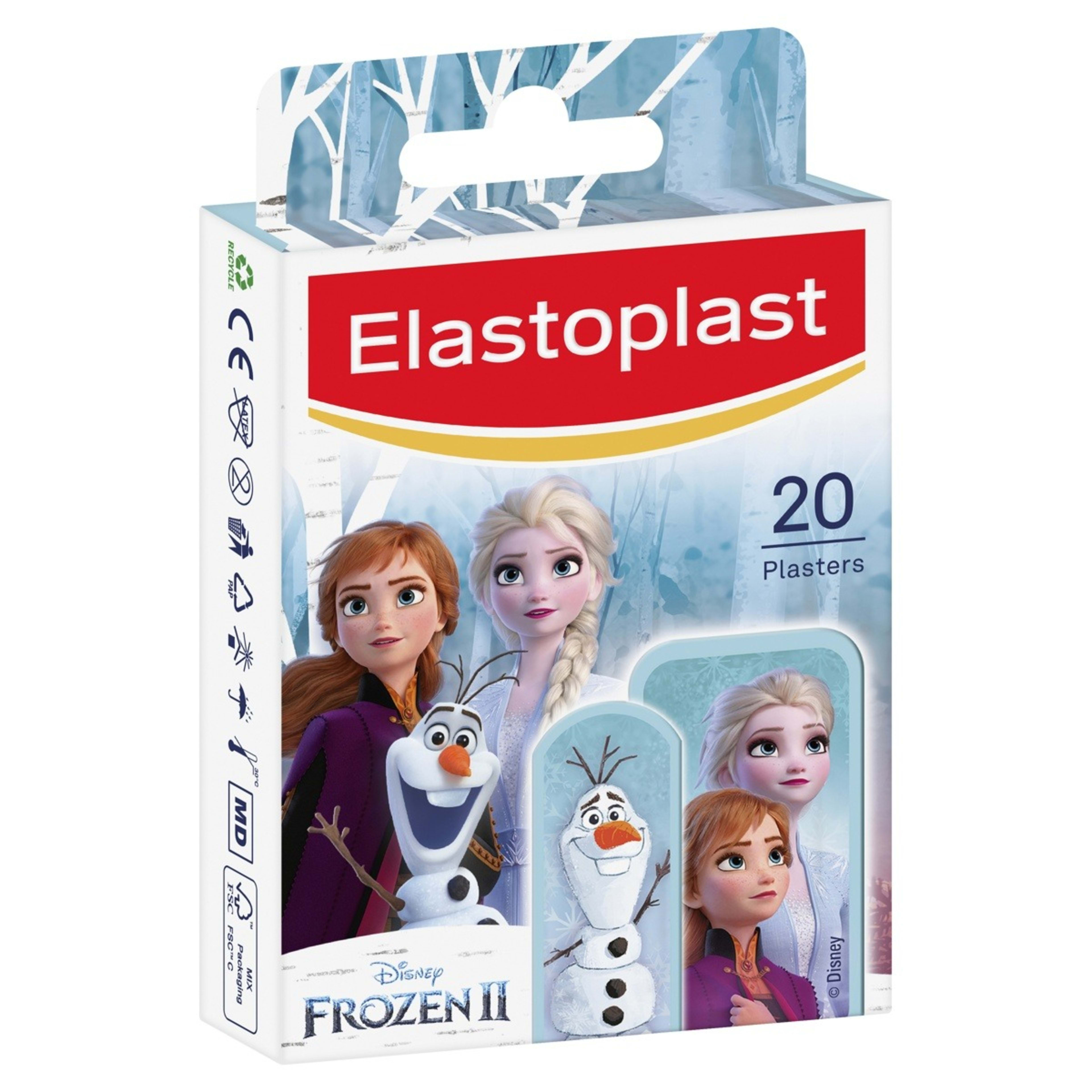 1 20 Pack Disney Frozen II Elastoplast Plasters, 1 of 8