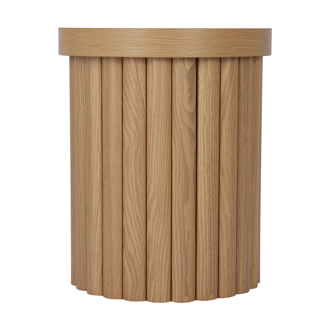 Chunky Ribbed Side Table Kmart