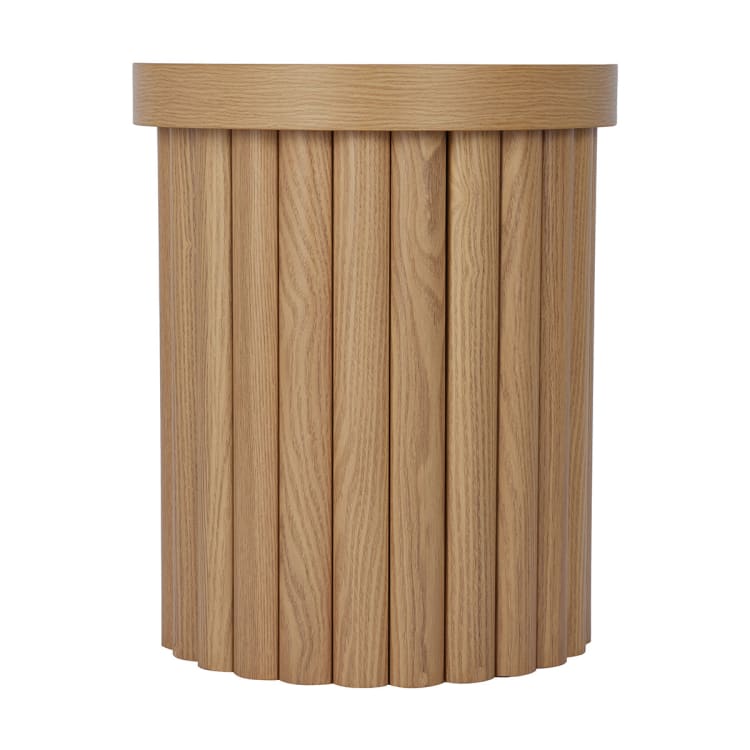 Chunky Ribbed Side Table Kmart