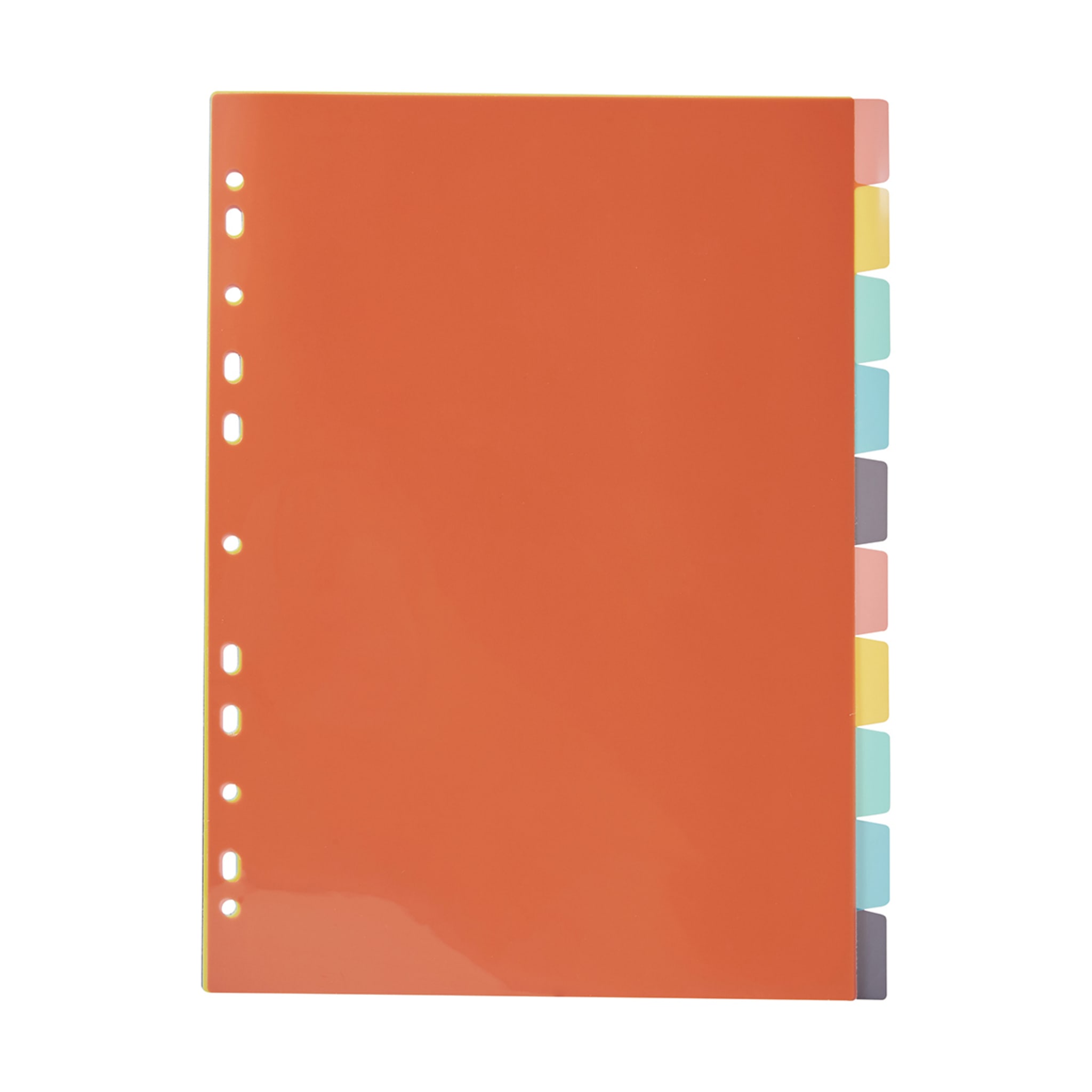 10 Tab Plastic Dividers Kmart