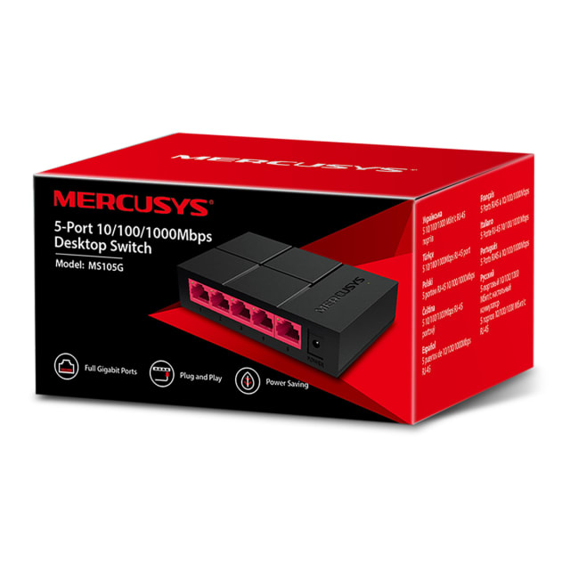 Mercusys 5Port Gigabit Switch Kmart