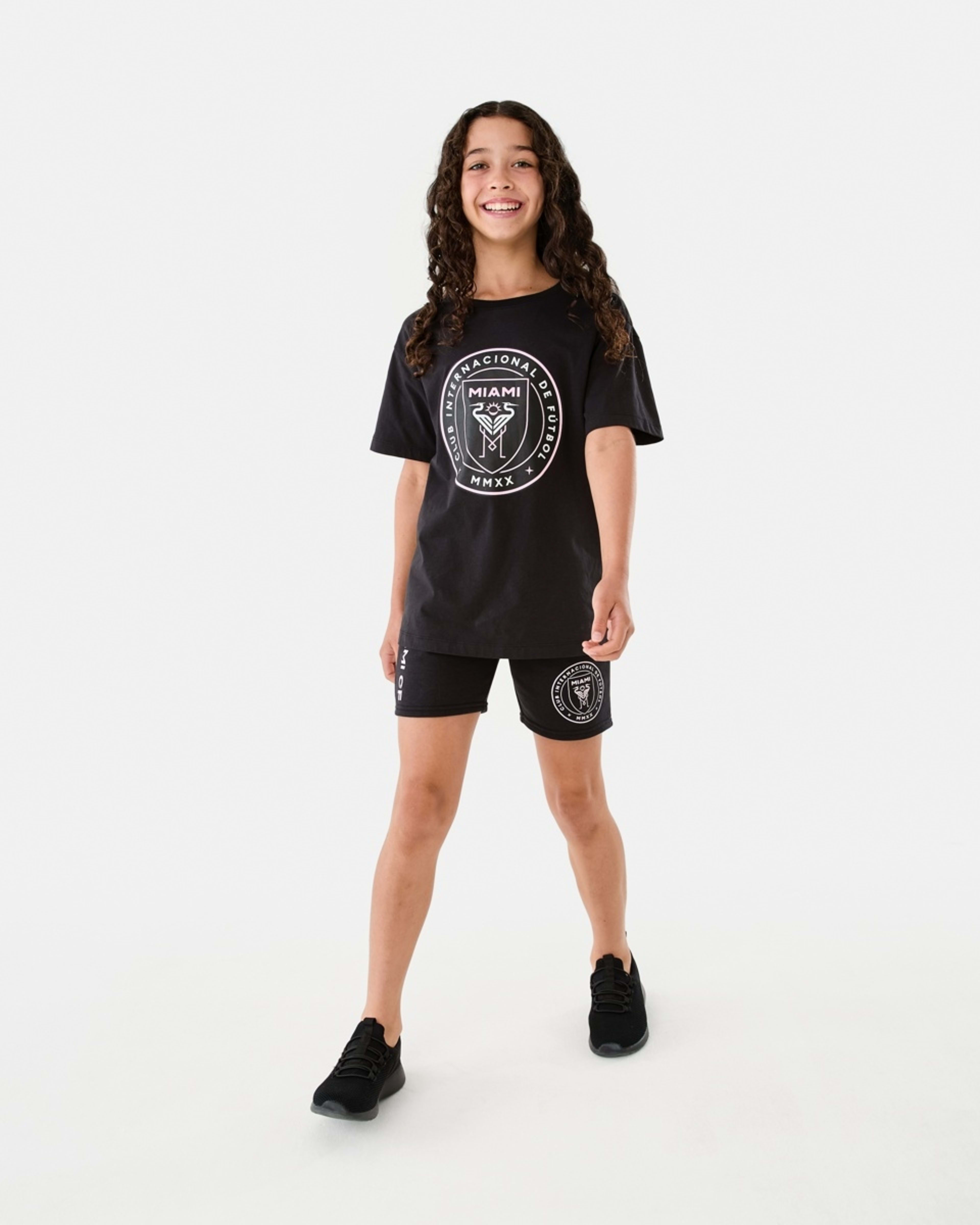 5 Official Inter Miami Kids T-shirt Black, 5 of 6