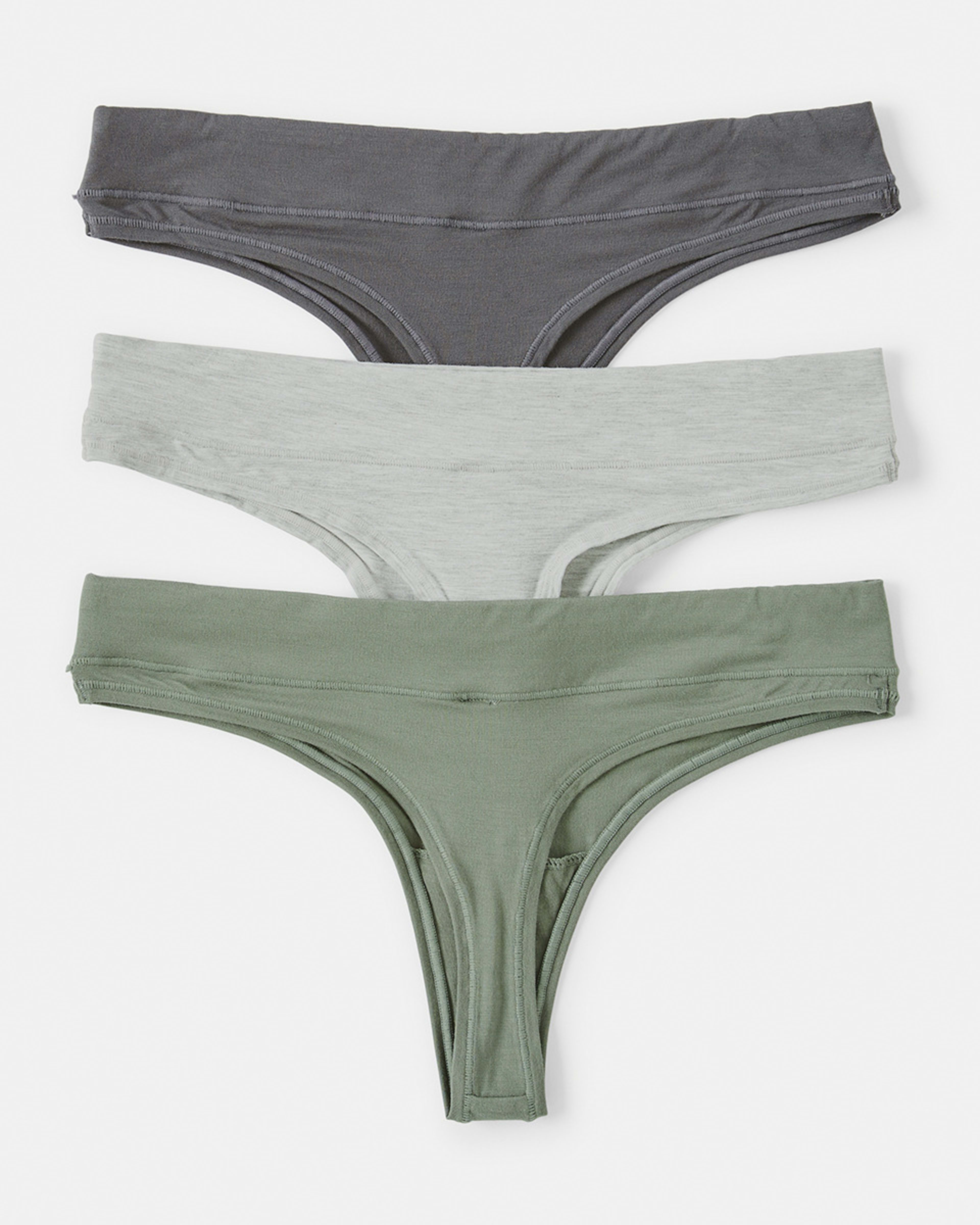 2 3 Pack Bamboo Blend G-String Briefs Sg Sm Sn, 2 of 8