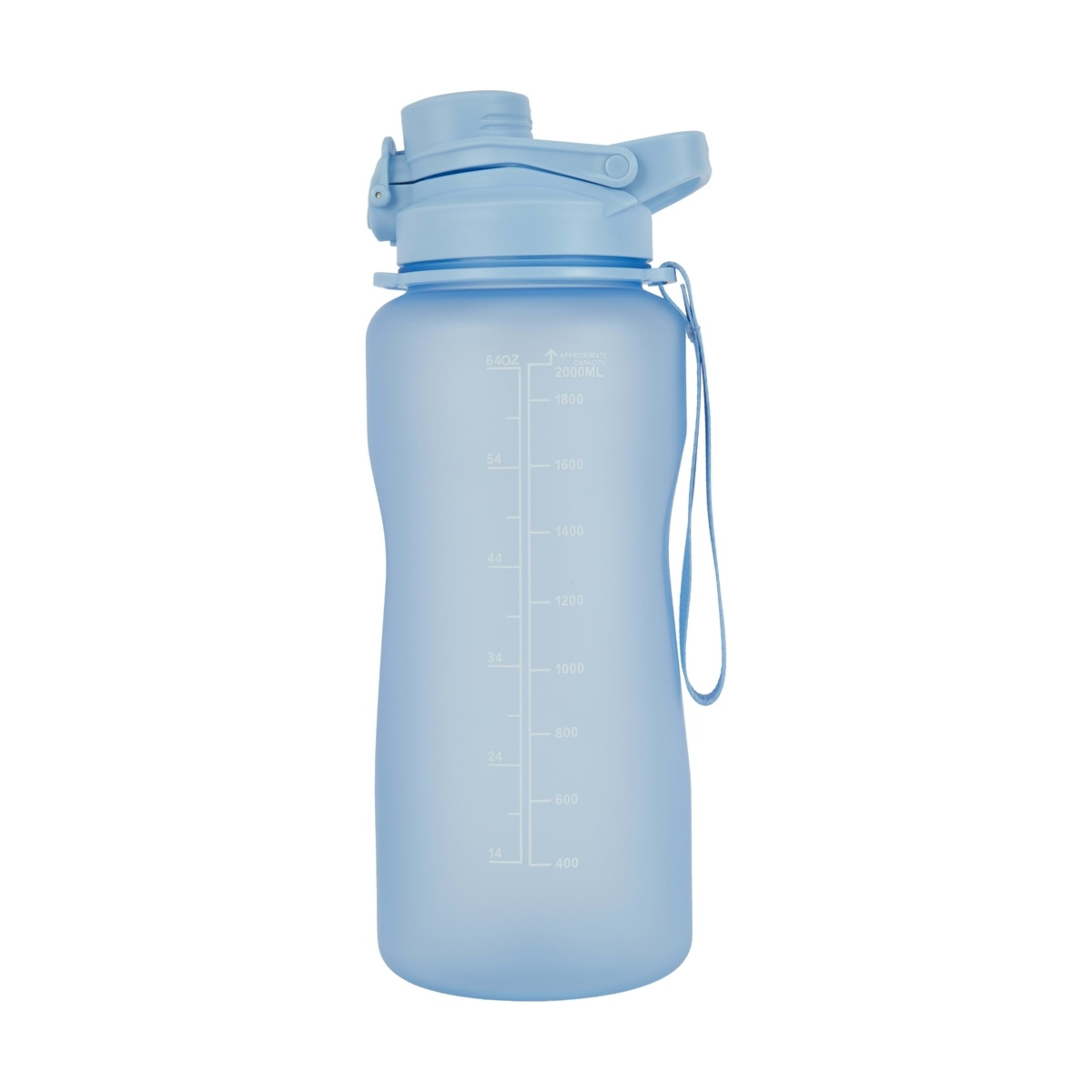 2 2.1L Blue Daily Intake Flip Lid Drink Bottle, 2 of 9