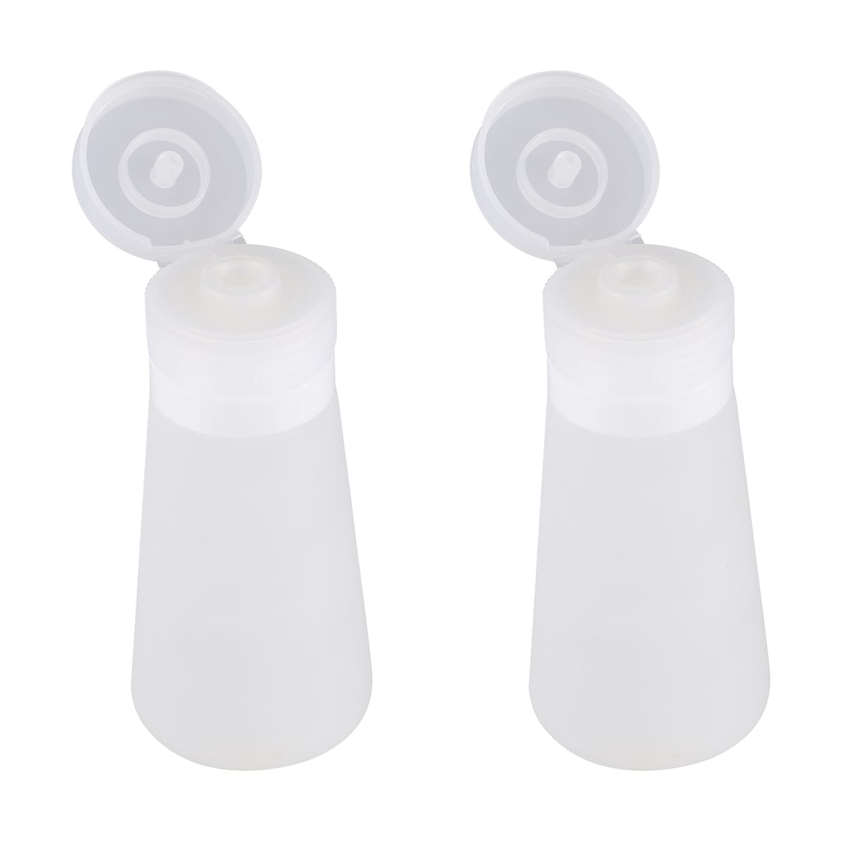 2 Pack Travel Bottles Clear Kmart