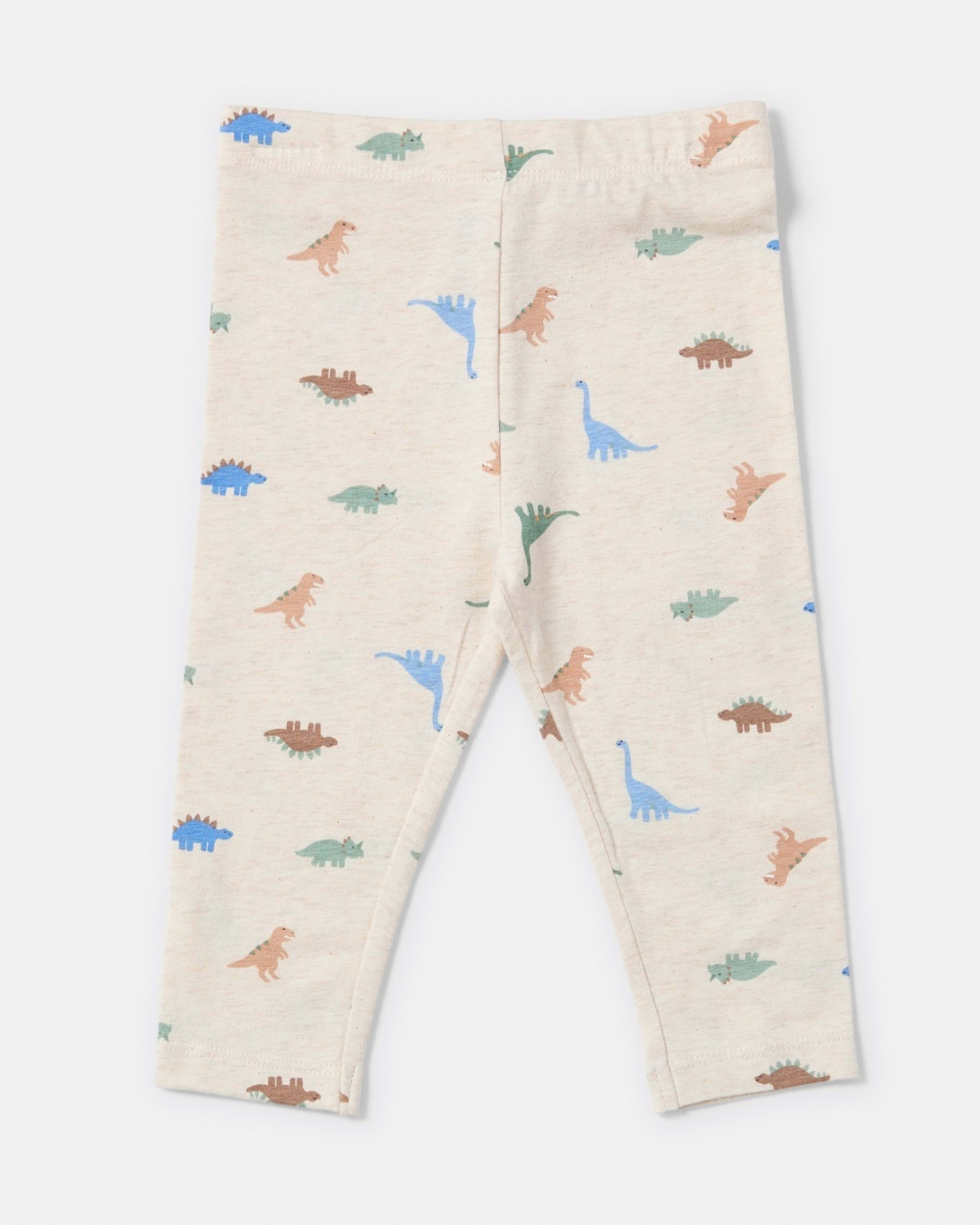 5 3 Pack Print Leggings GREEN DINOS, 5 of 8
