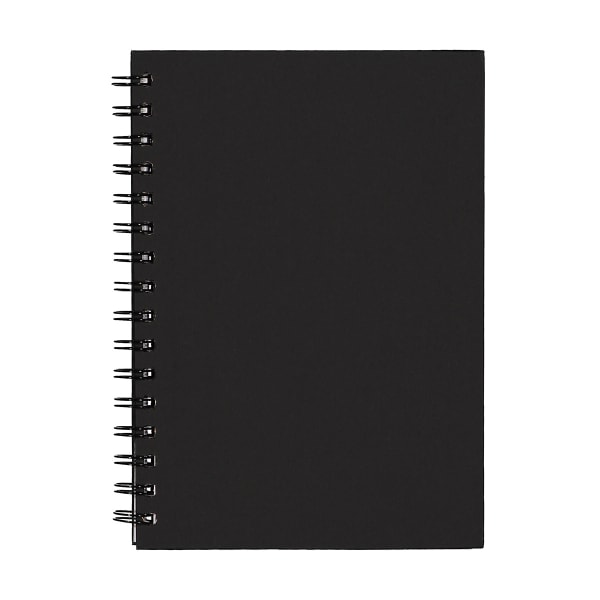A5 Spiral Notebook - Black - Kmart