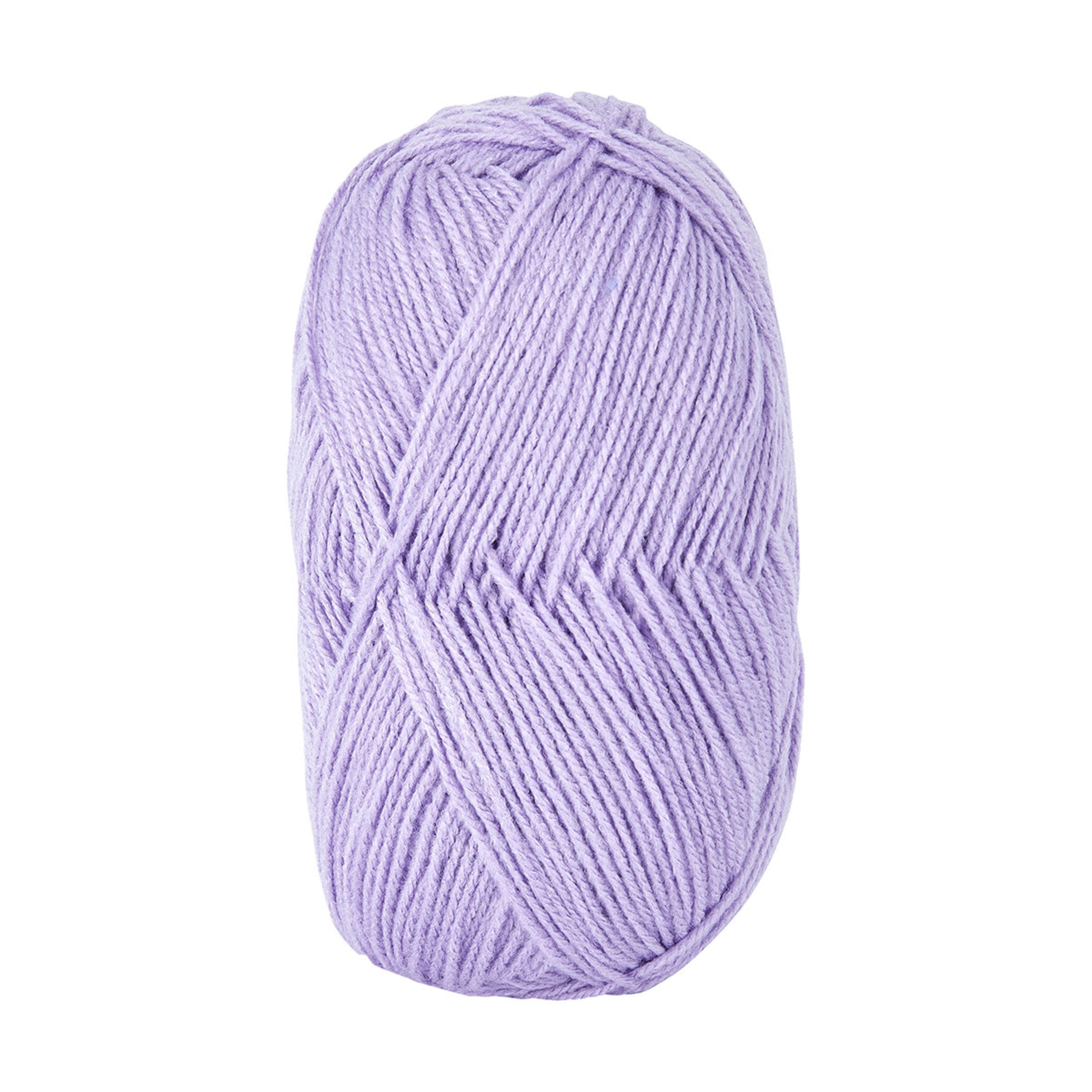 8 Ply Classic Acrylic Yarn Lilac Kmart