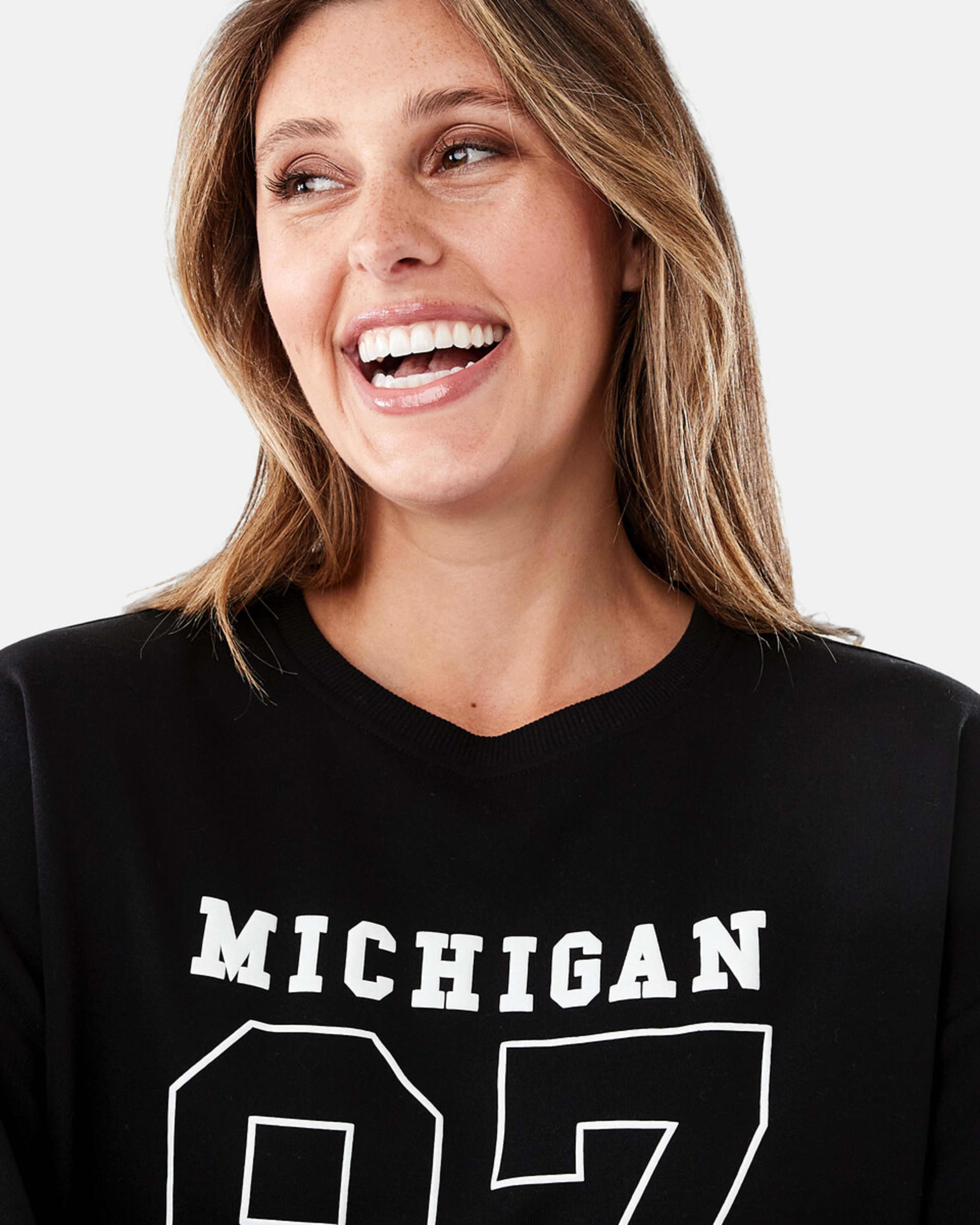 5 Long Sleeve Print Sweatshirt 97 Michgn, 5 of 6