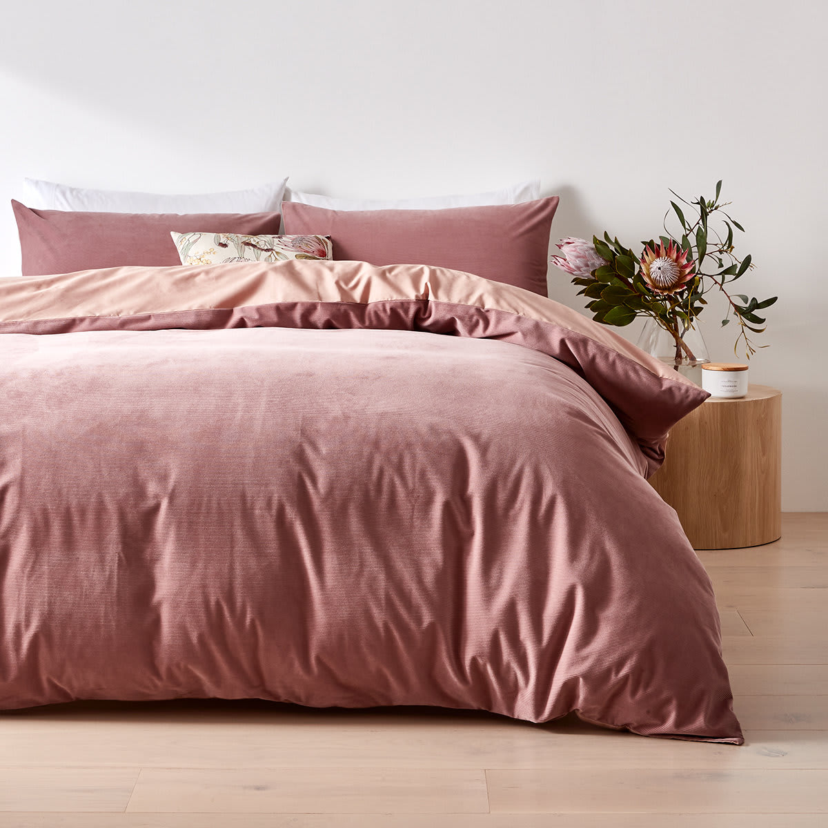 pink doona cover kmart