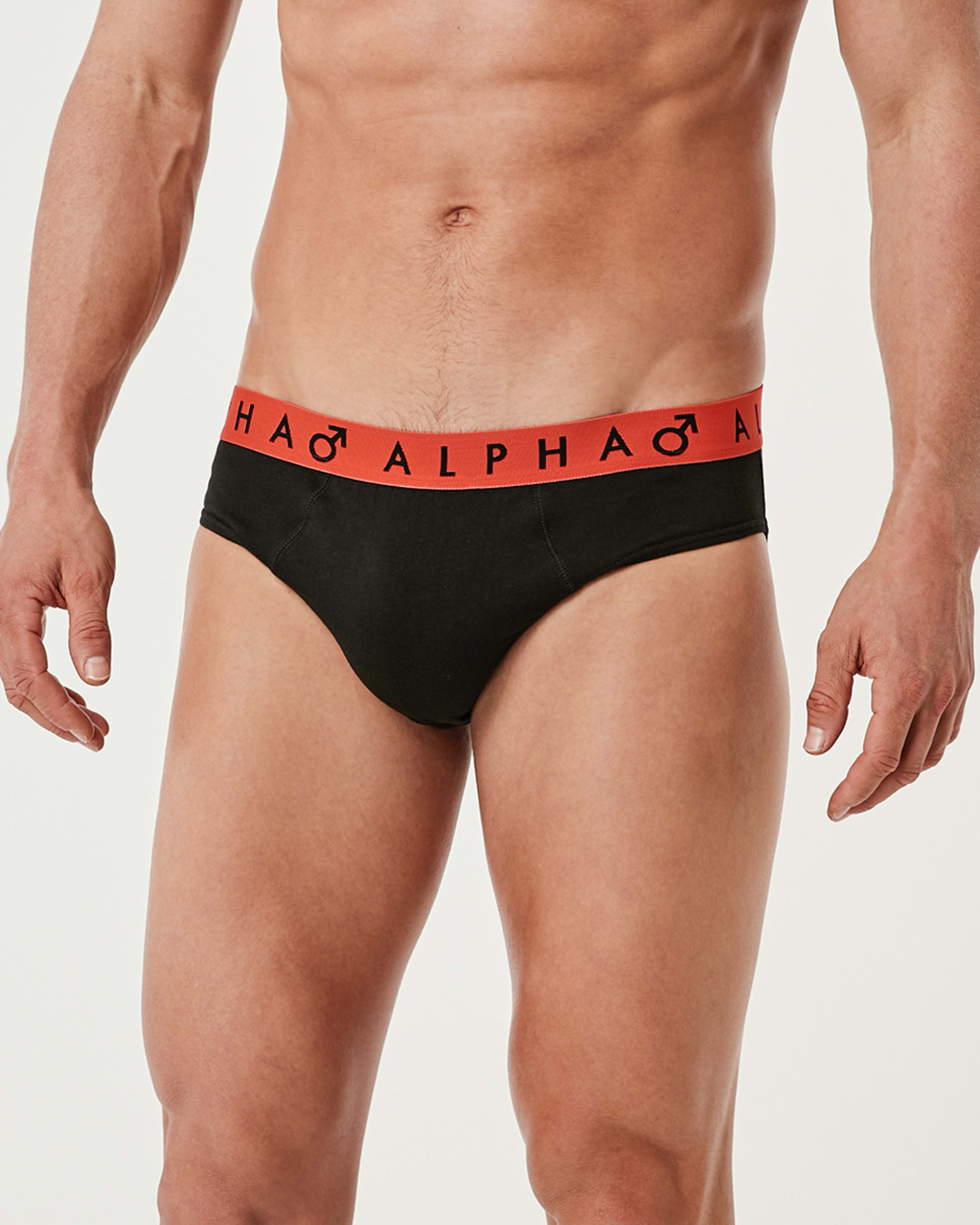 6 5 Pack Attached Elastic Hipster Briefs BLACK BRIGHT, 6 of 10