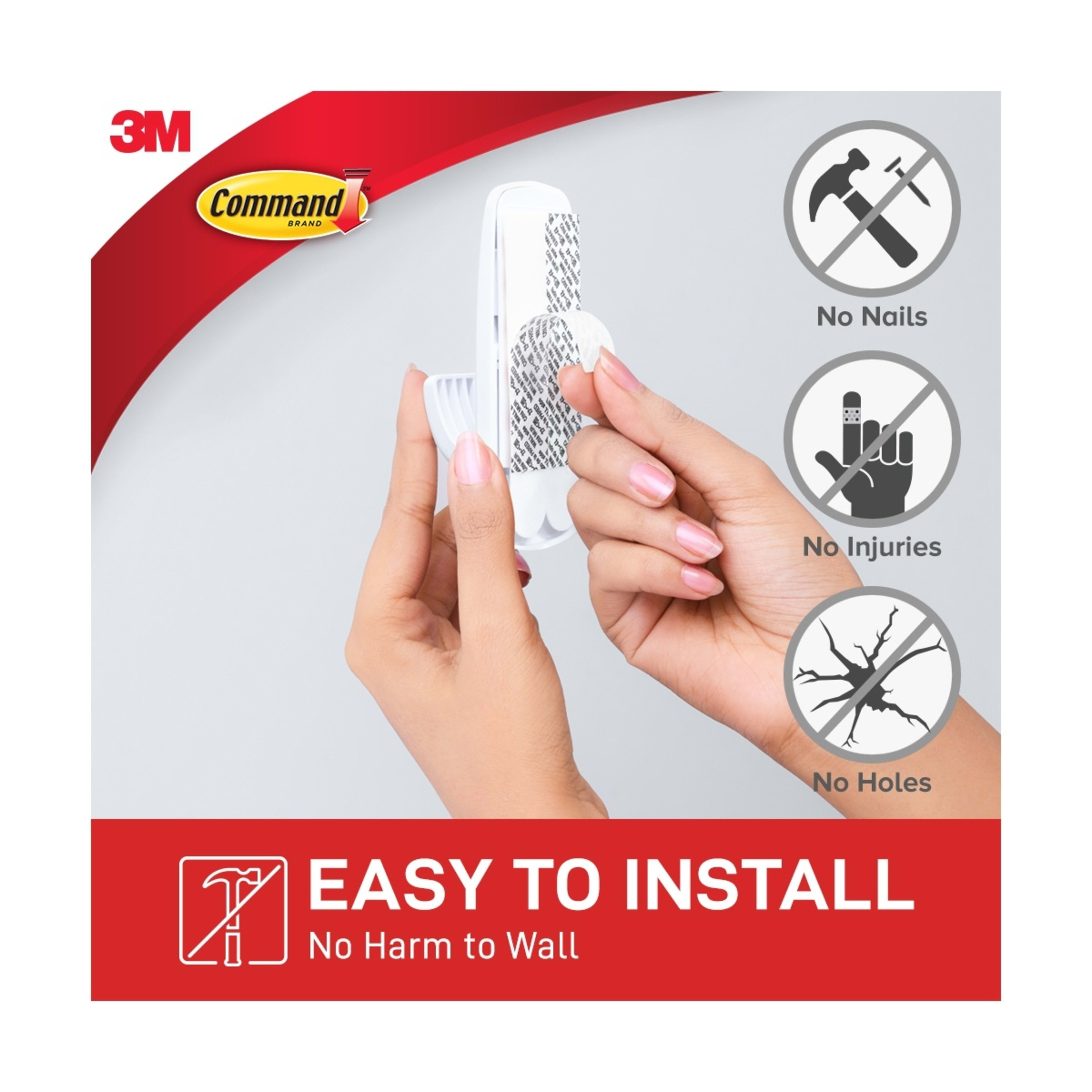 Command Mounting Hook Jumbo White Kmart
