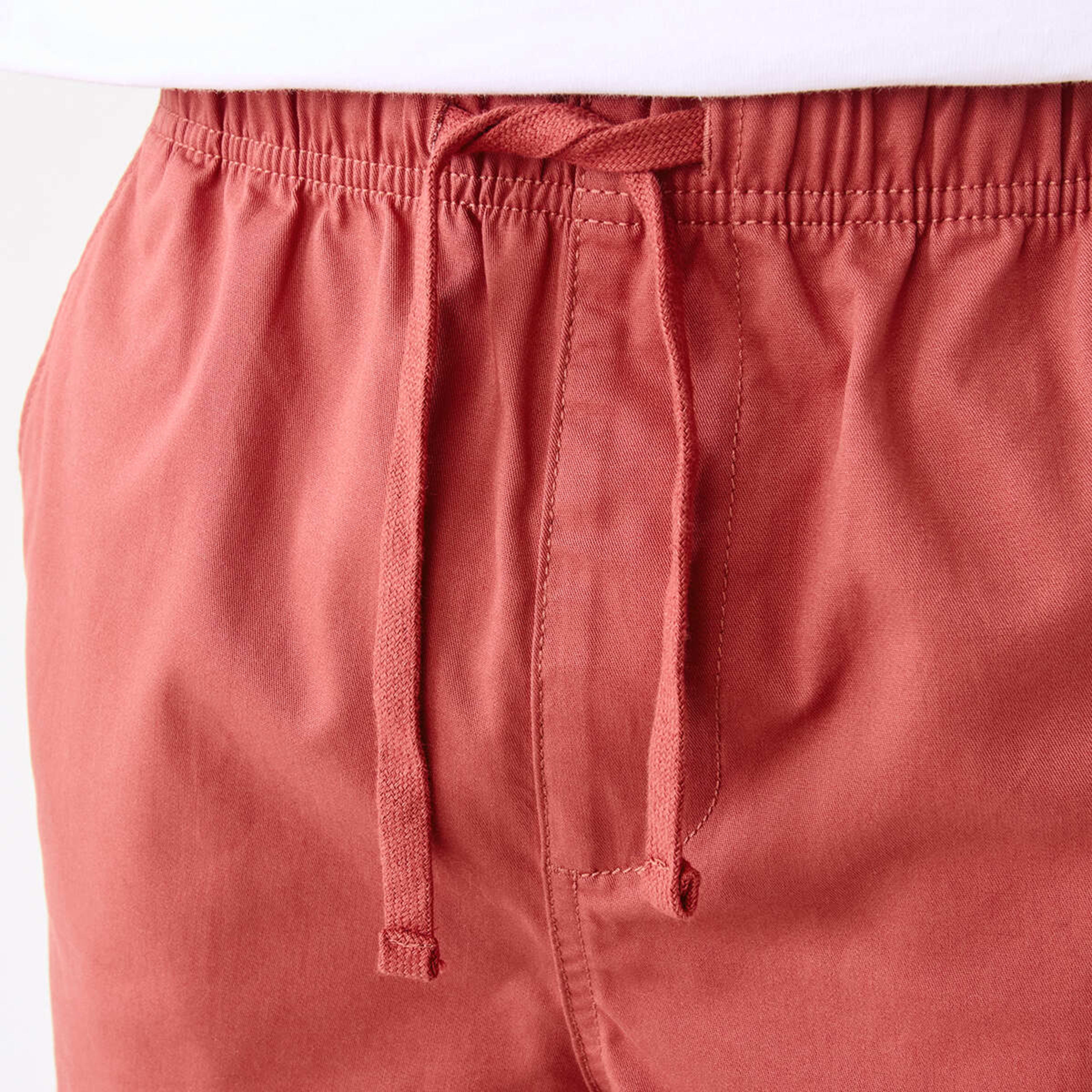 4 Solid Volley Shorts Red Msala, 4 of 6