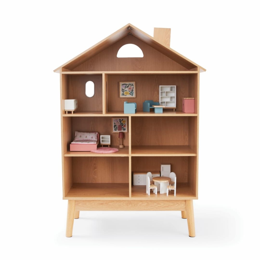 23 Piece Open Dollhouse Playset Kmart