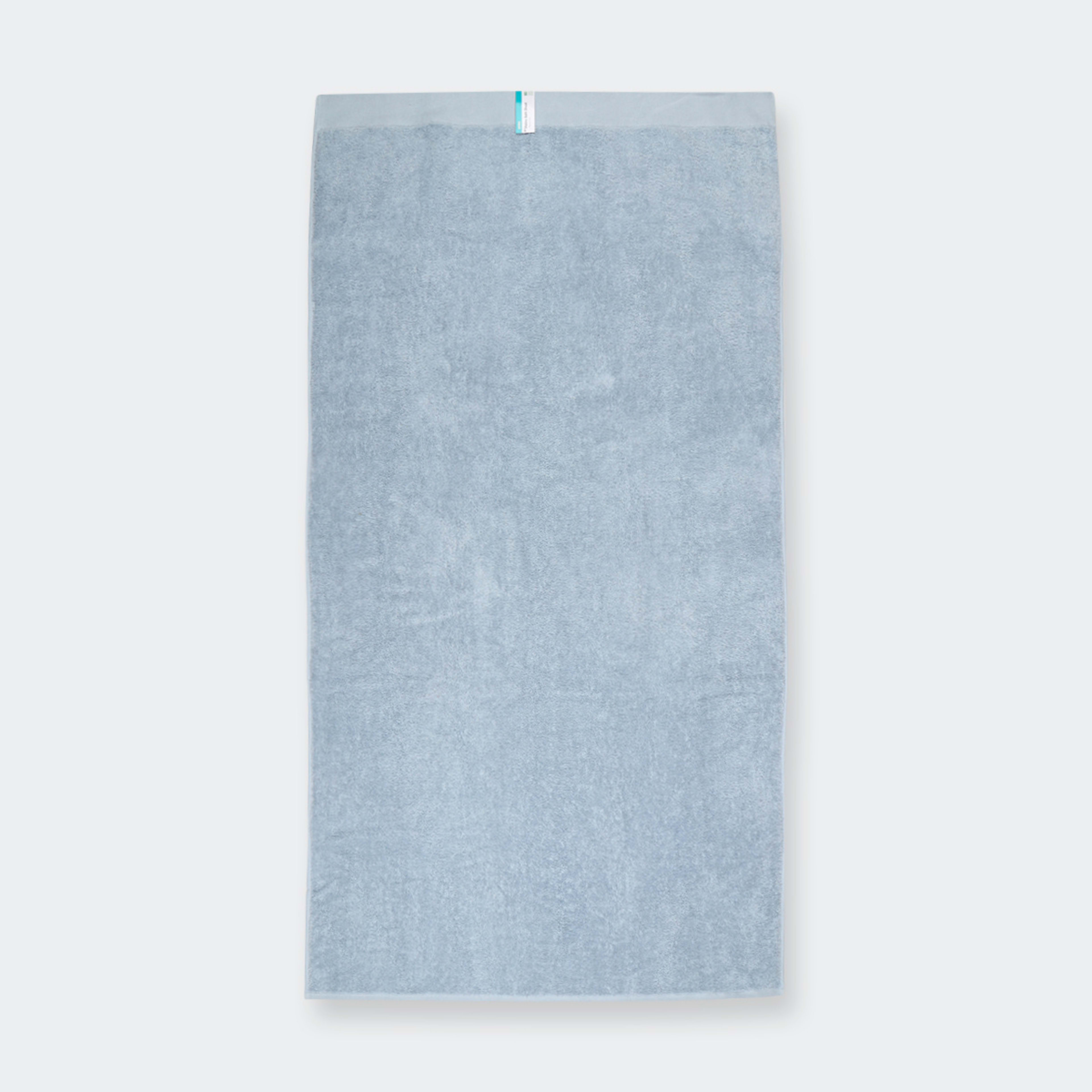 5 Malmo Cotton Bath Sheet - Blue, 5 of 5