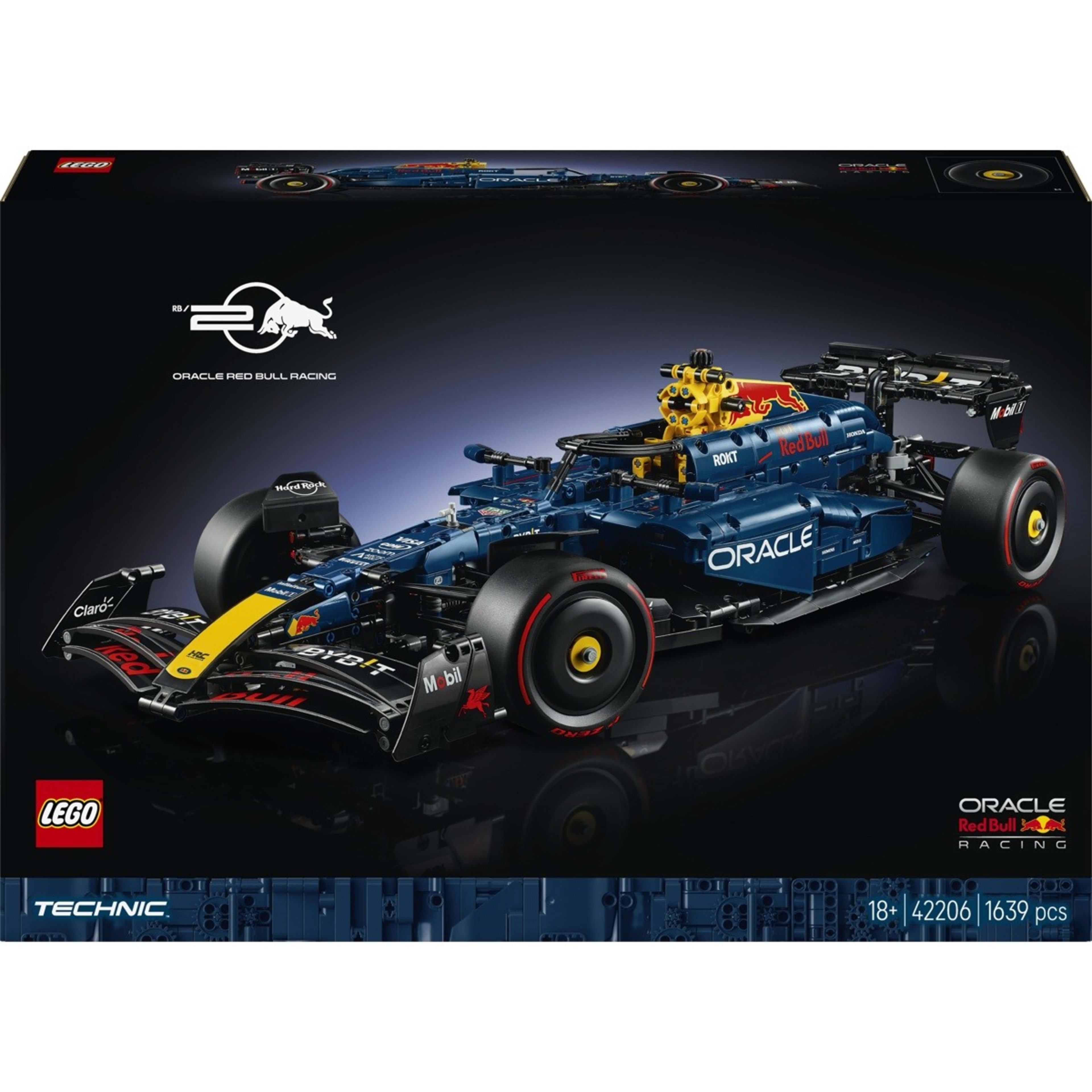1 LEGO Technic Oracle Red Bull Racing RB20 F1 Car 42206