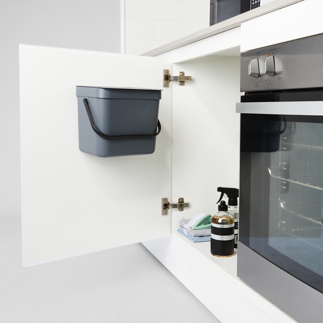 7L Rectangular Fliptop Bin Kmart