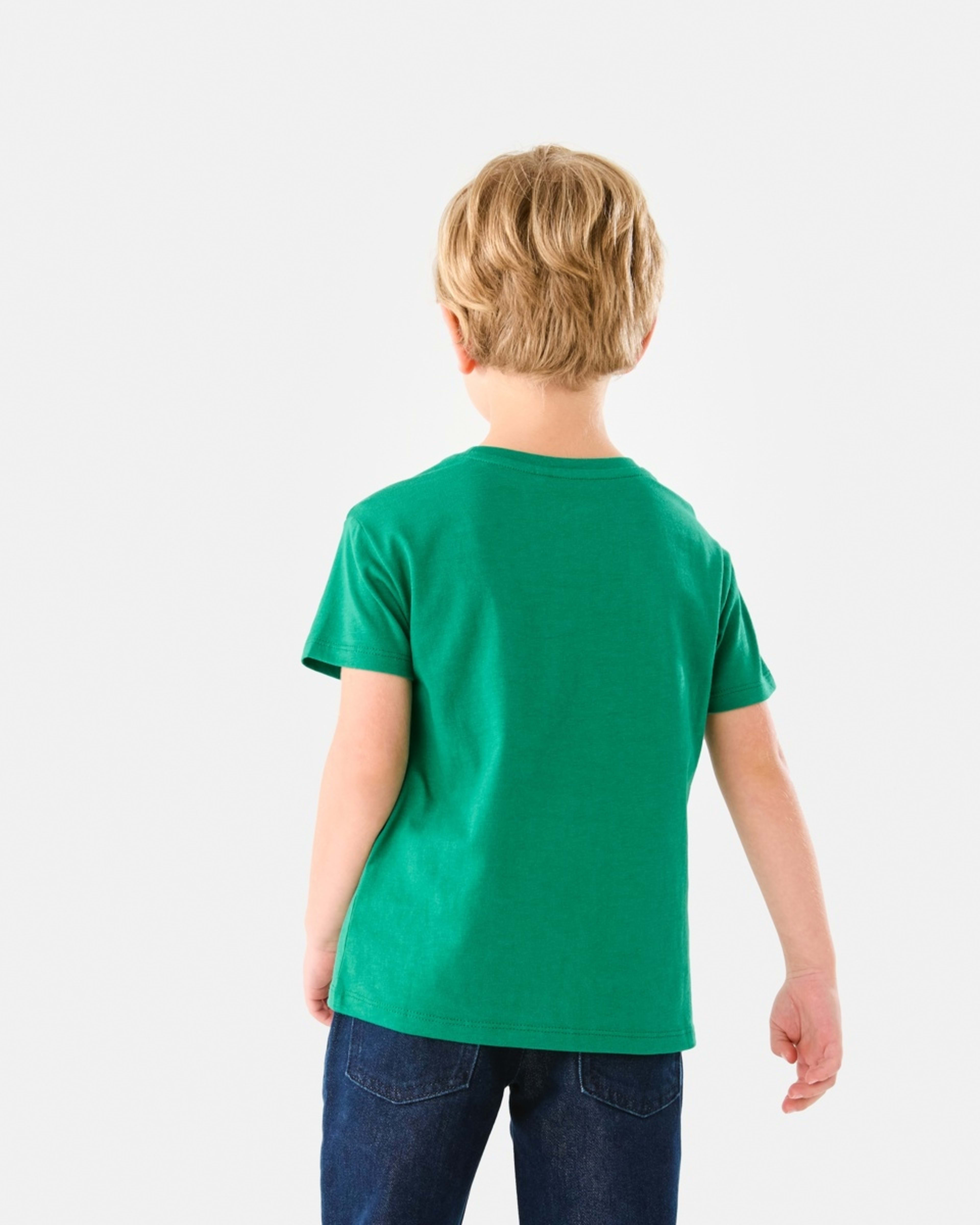 2 Chest Print T-shirt Green Dude, 2 of 8
