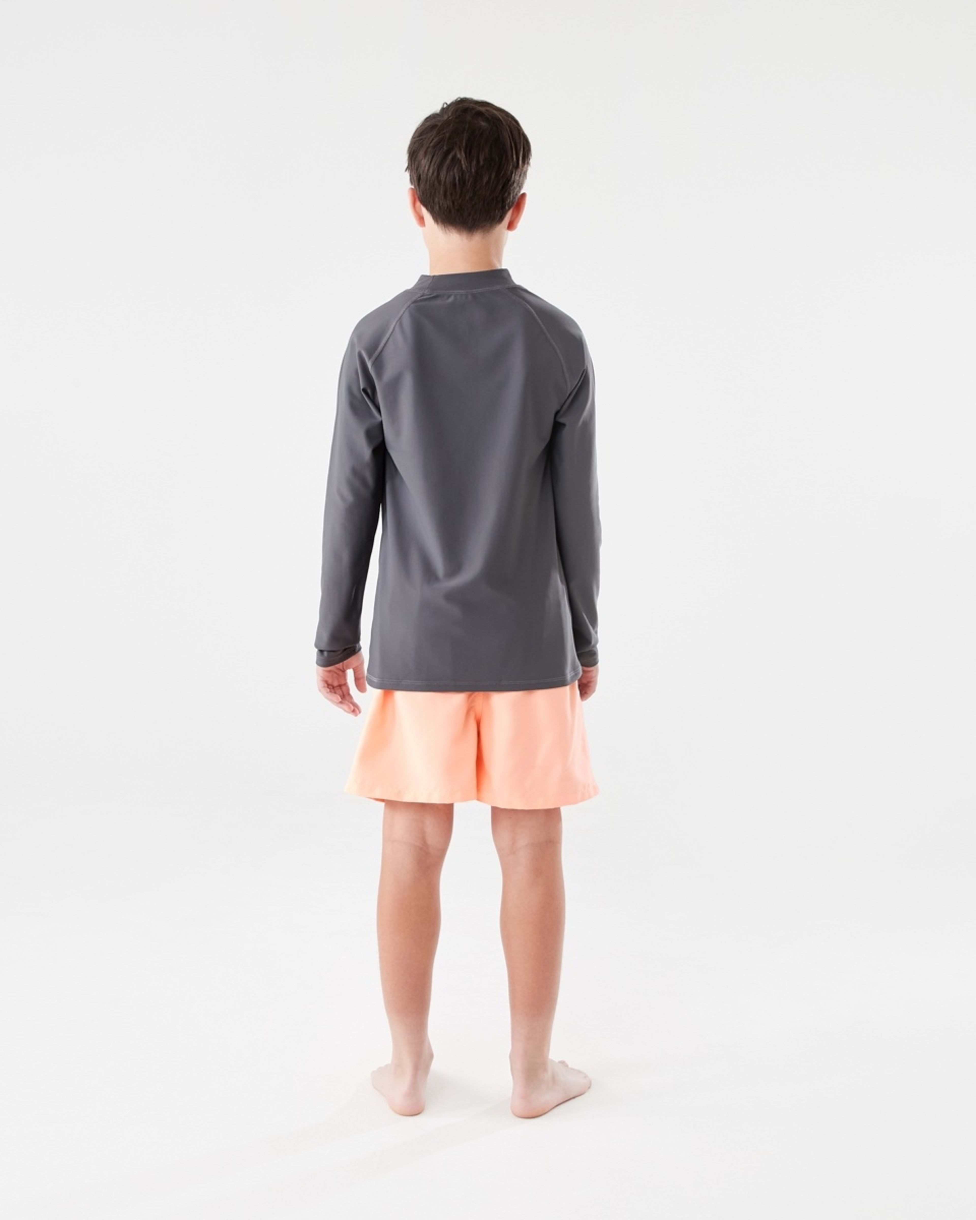 5 Basic Swim Shorts NEON LIGHT ORANGE, 5 of 5