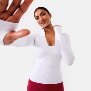 Active Womens Long Sleeve Ultrasoft Jacket Size 10
