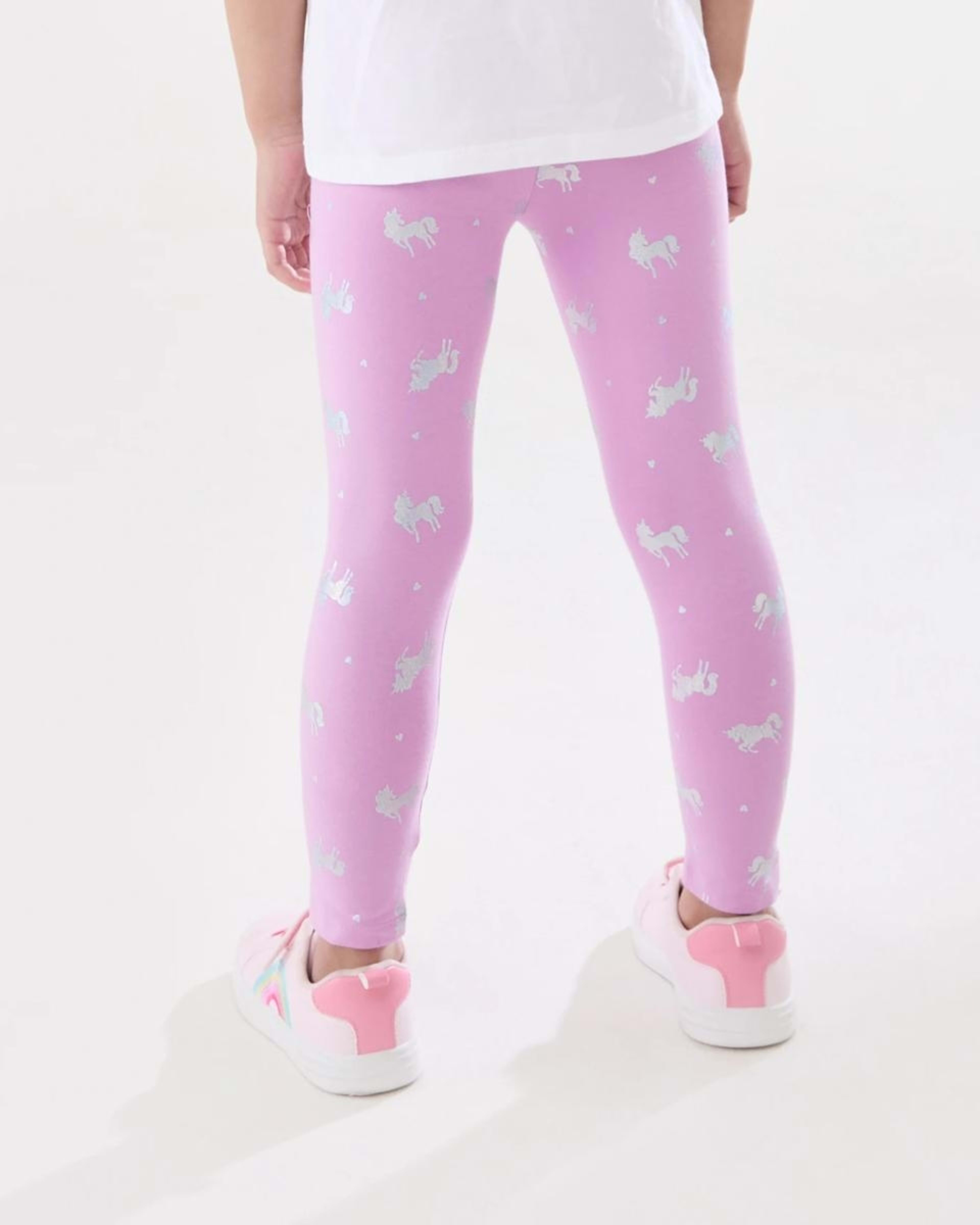 2 Foil Leggings MAGICAL GLOW UNICORN, 2 of 5