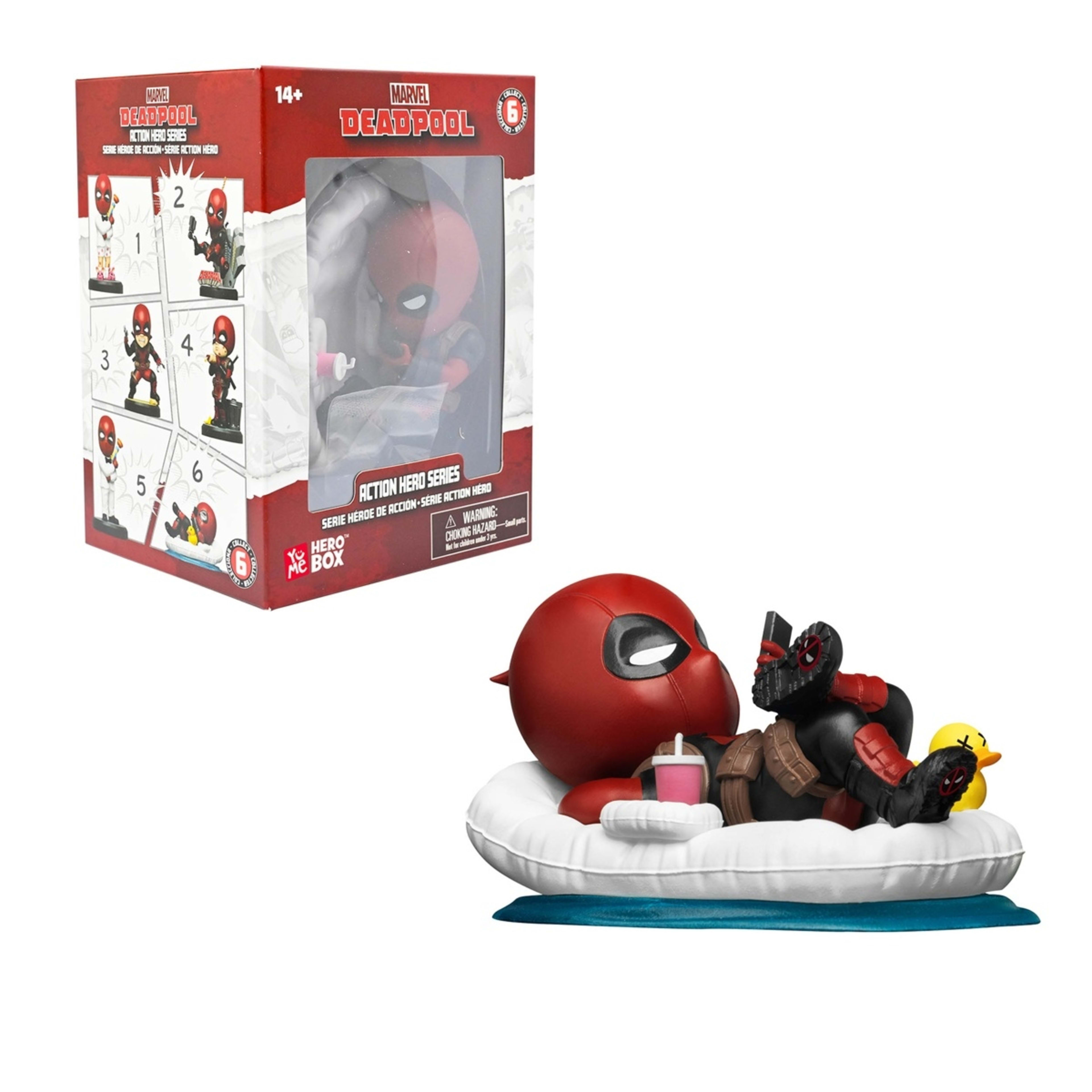 4 YuMe HeroBox Marvel Deadpool Action Hero Series - Assorted, 4 of 9